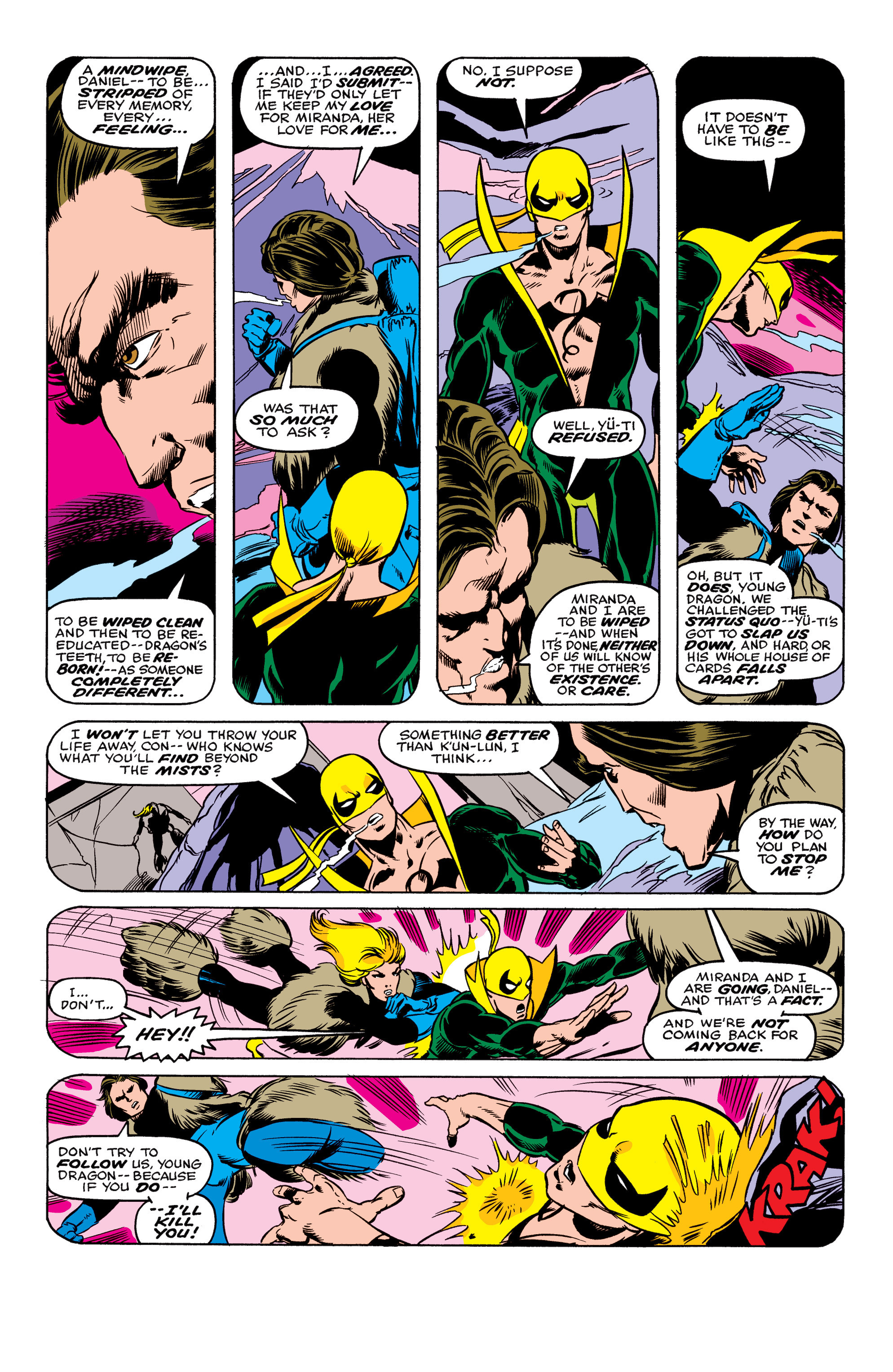 Read online Iron Fist (1975) comic -  Issue #2 - 12