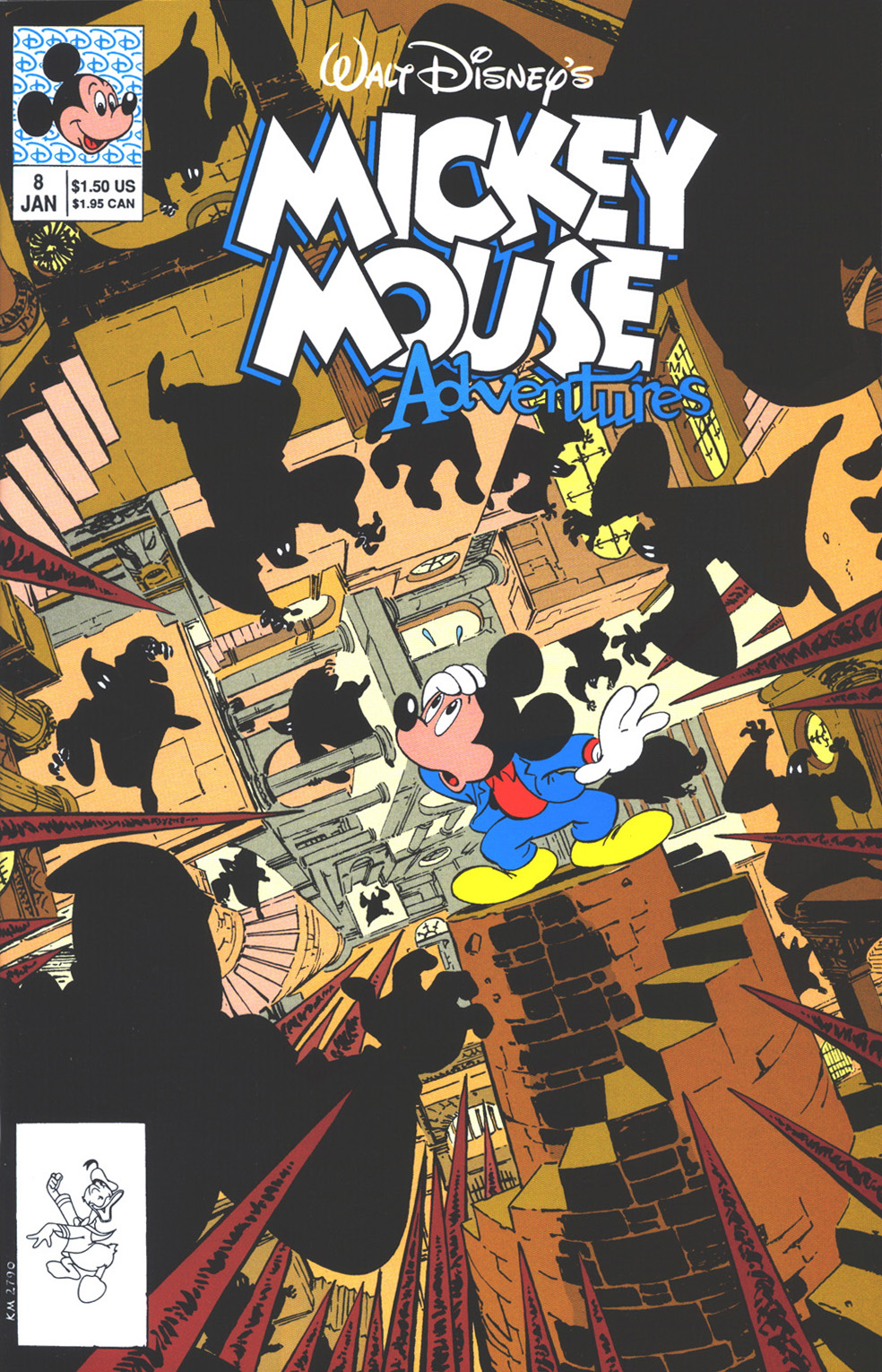 Read online Mickey Mouse Adventures comic -  Issue #8 - 1