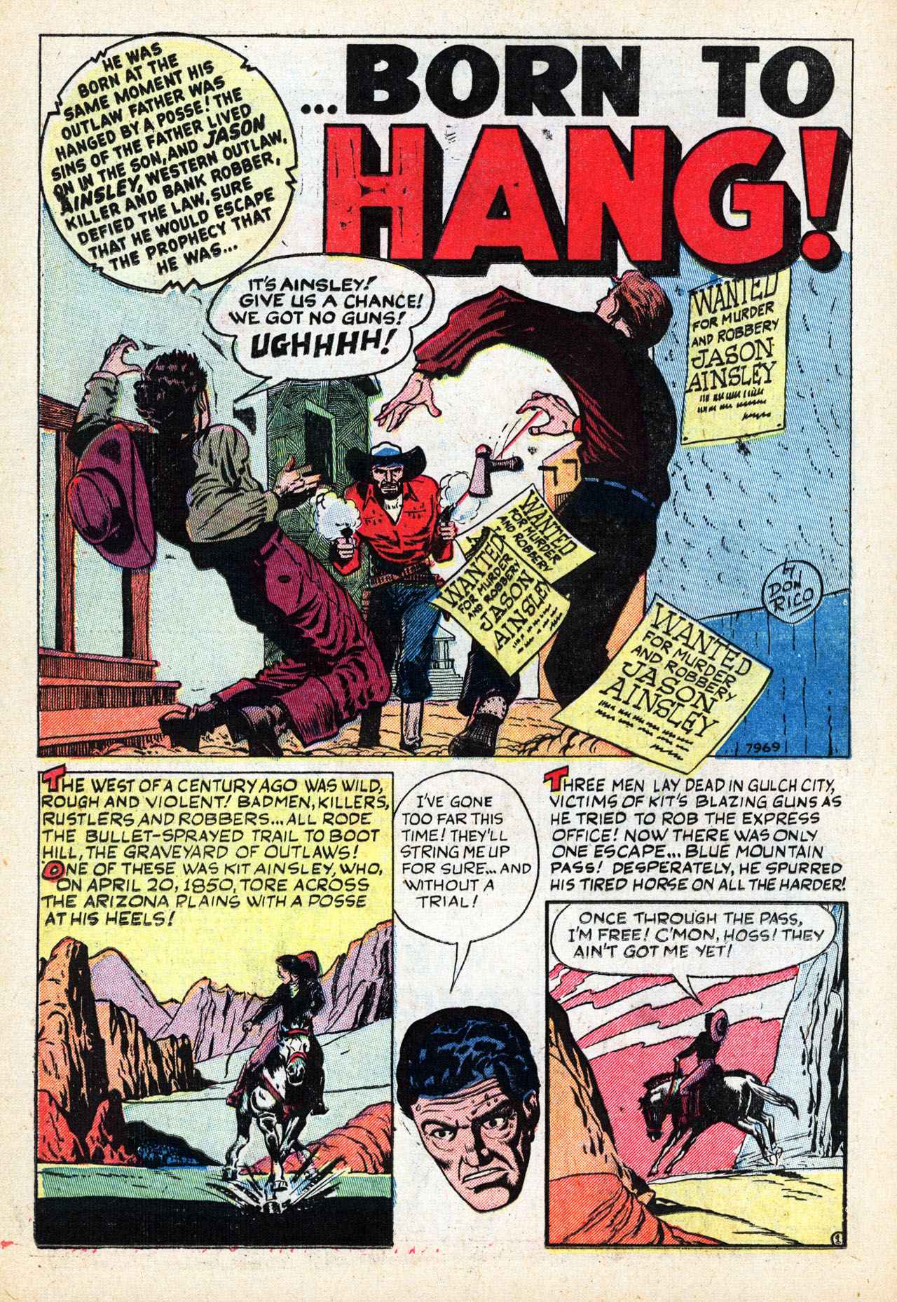 Read online Western Outlaws and Sheriffs comic -  Issue #66 - 22