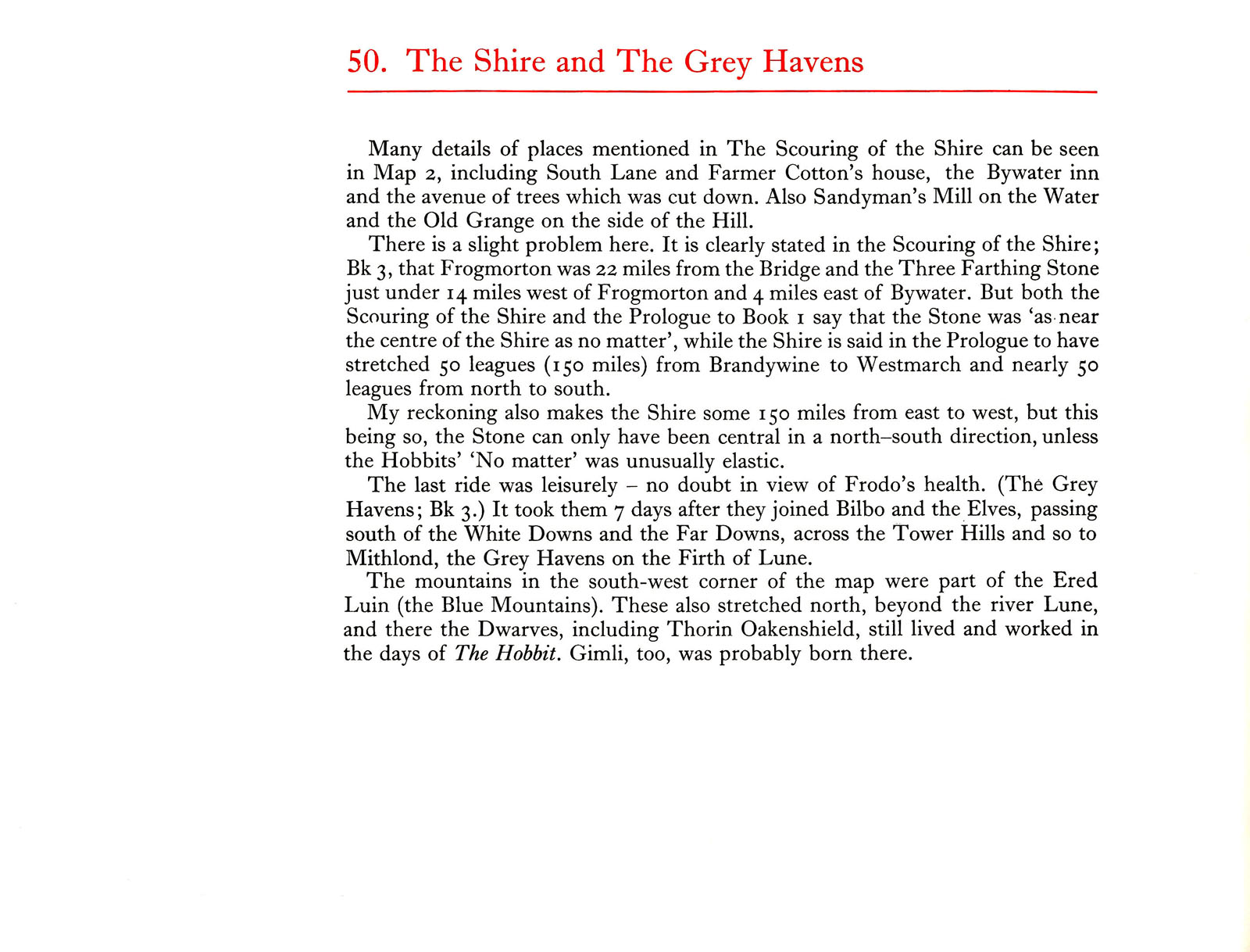 Read online Journeys of Frodo: An Atlas of J.R.R. Tolkien's The Lord of the Rings comic -  Issue # TPB - 109