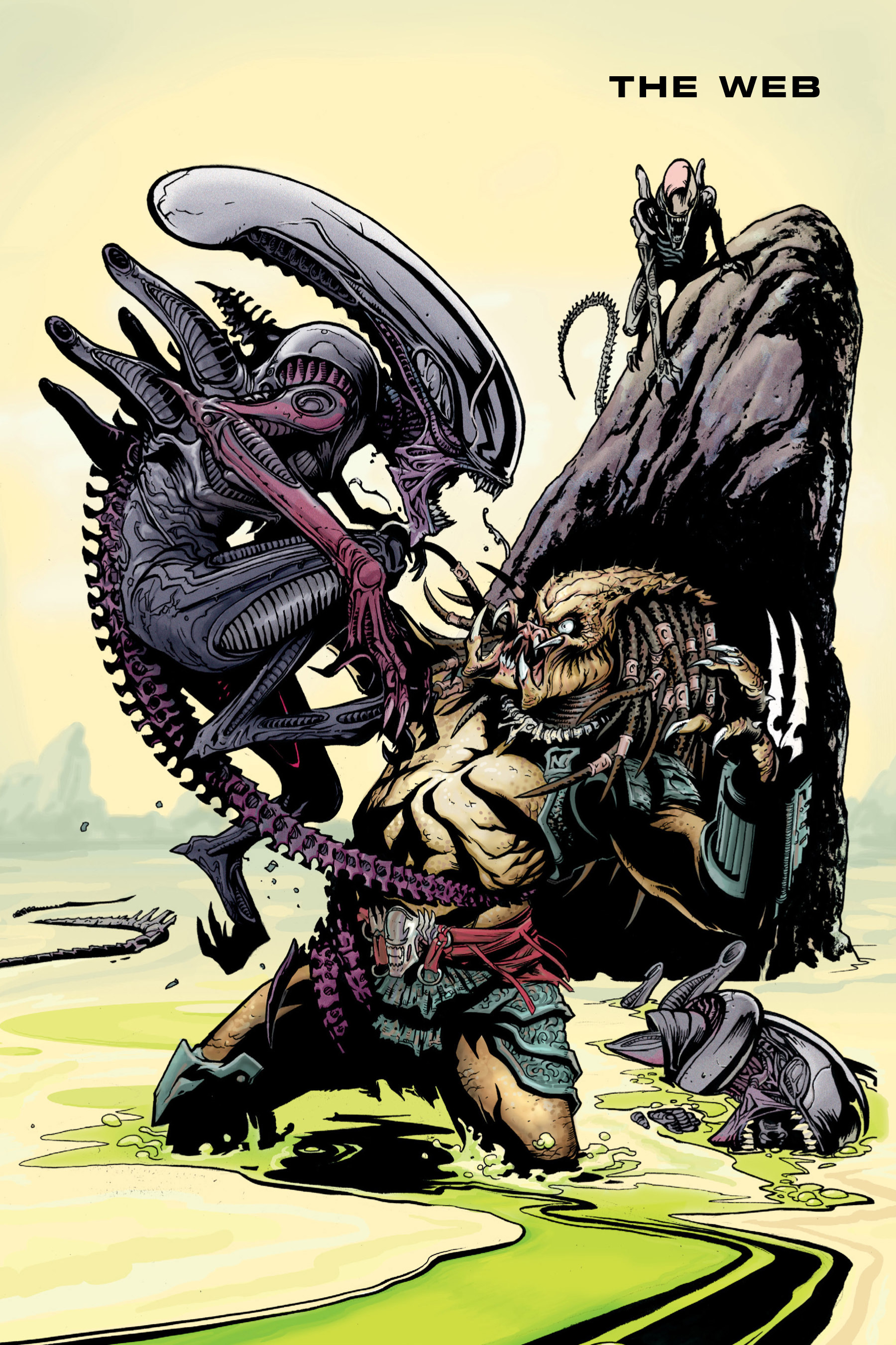 Read online Aliens vs. Predator Omnibus comic -  Issue # _TPB 1 Part 4 - 125
