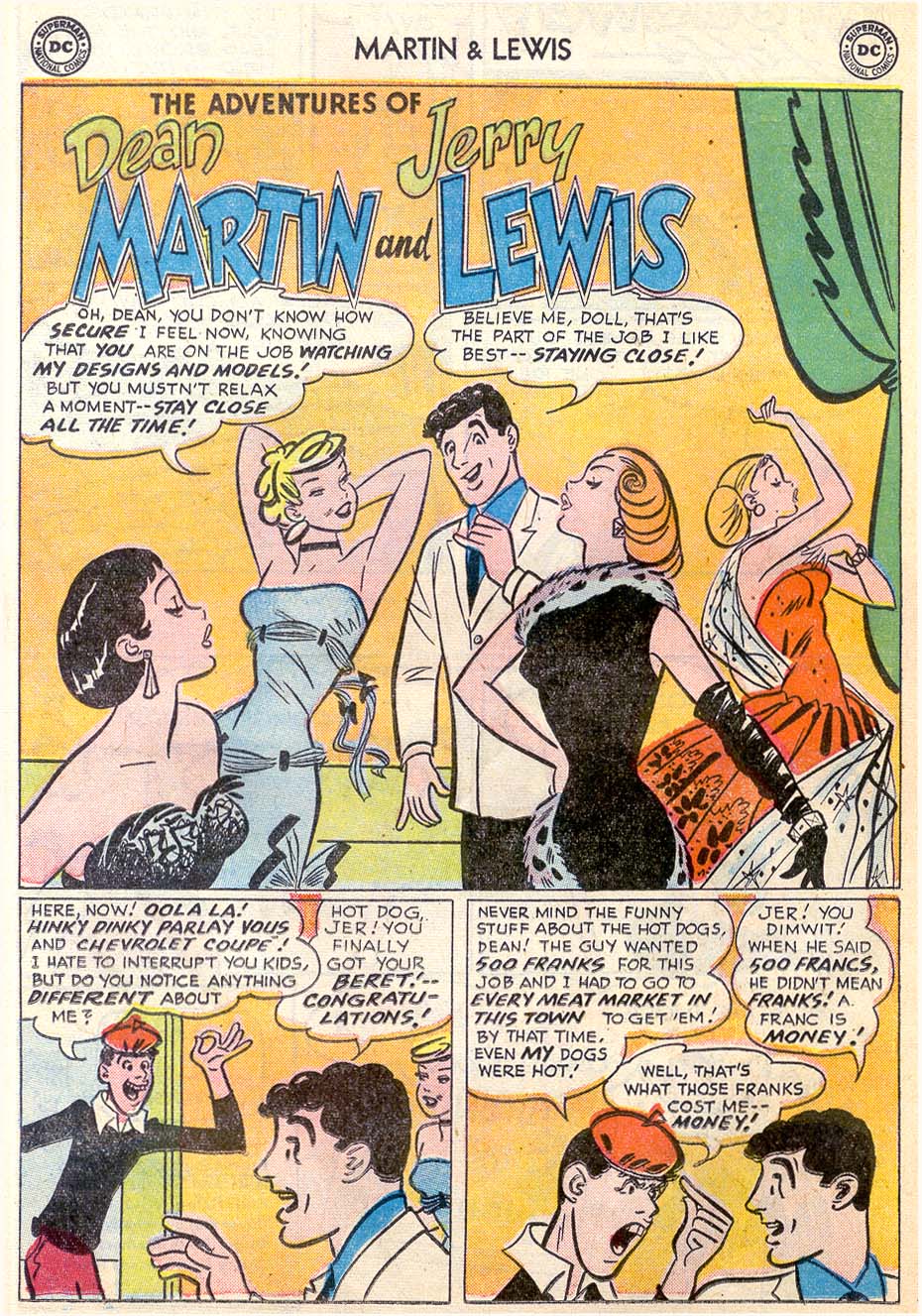 Read online The Adventures of Dean Martin and Jerry Lewis comic -  Issue #35 - 12