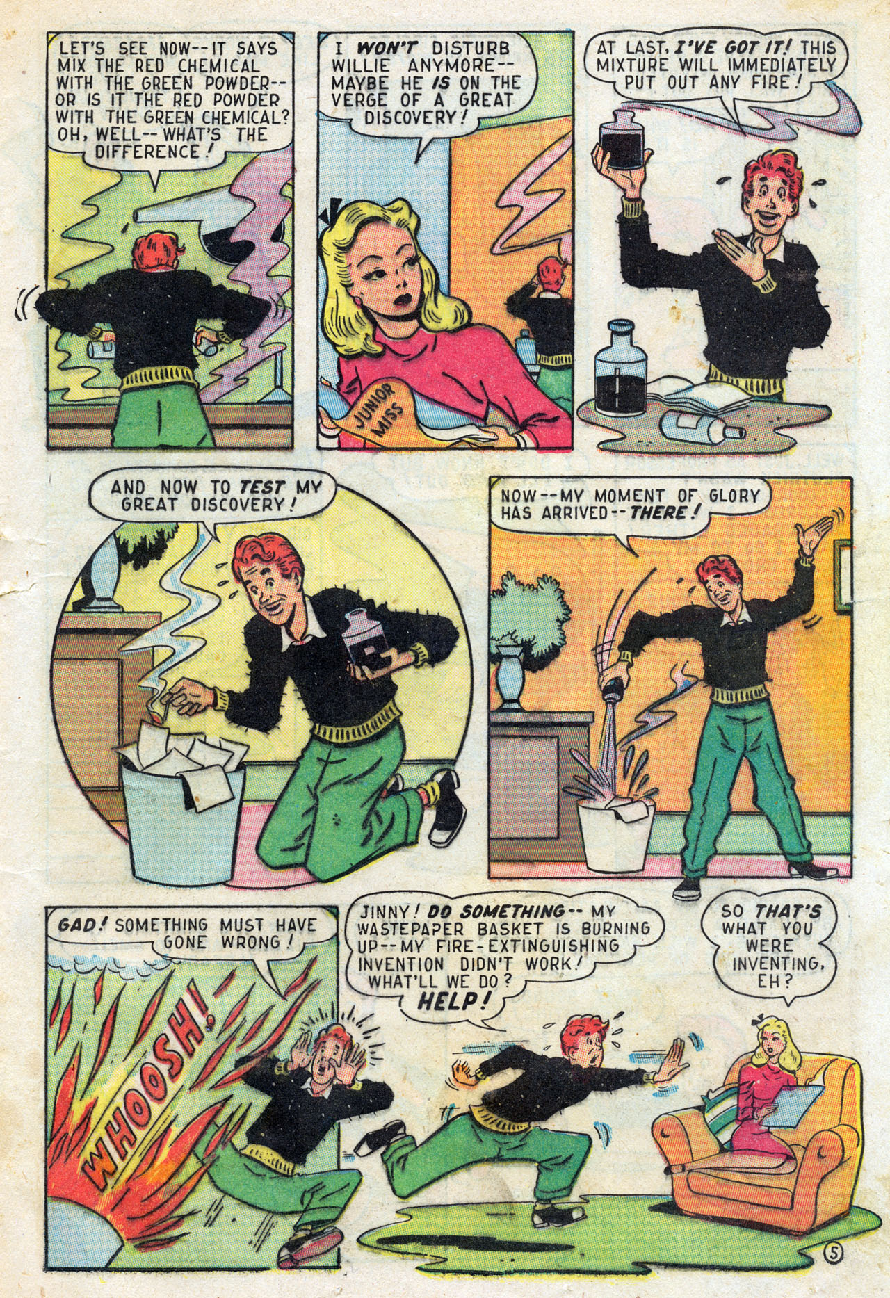 Read online Willie Comics (1946) comic -  Issue #8 - 32