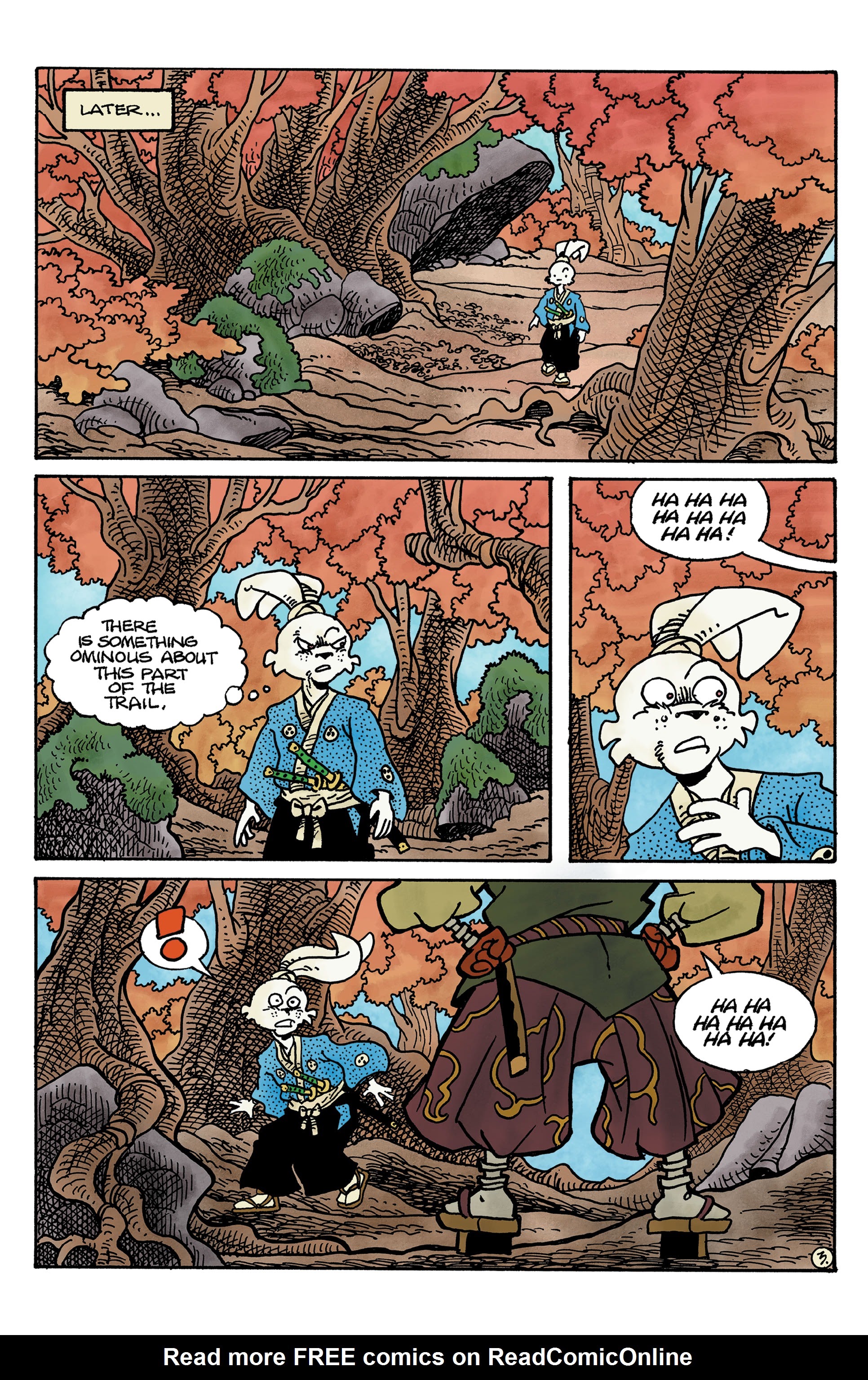 Read online Chibi-Usagi: Attack of the Heebie Chibis comic -  Issue # TPB - 125