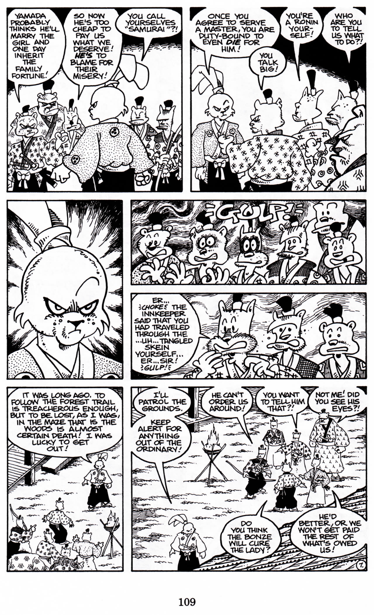 Read online Usagi Yojimbo (1996) comic -  Issue #3 - 8