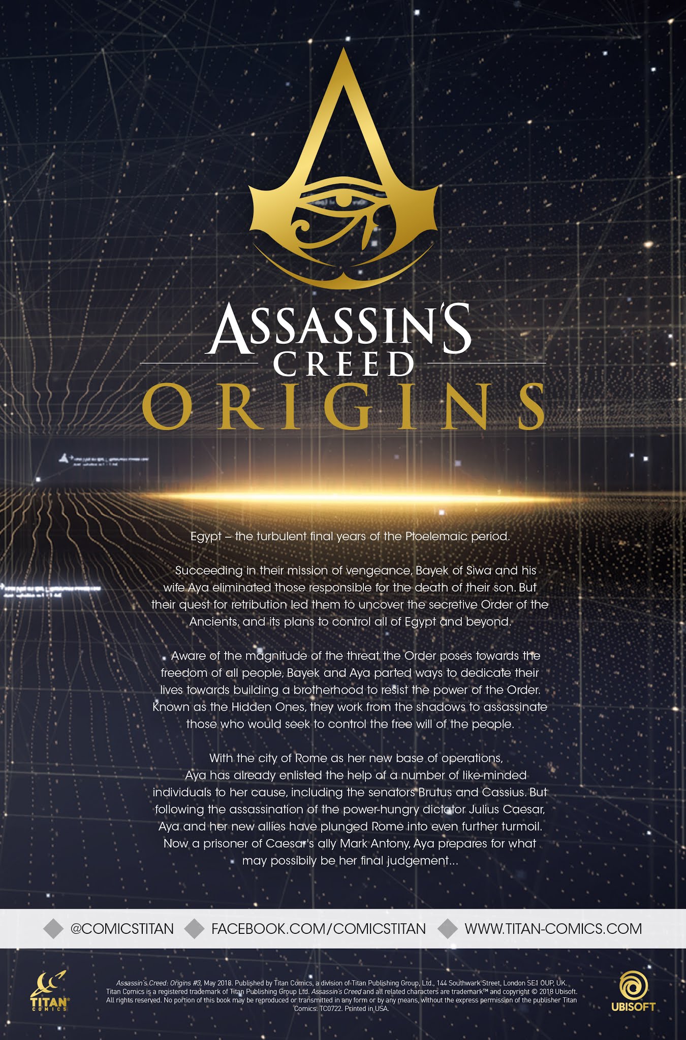 Read online Assassin's Creed: Origins comic -  Issue #3 - 3