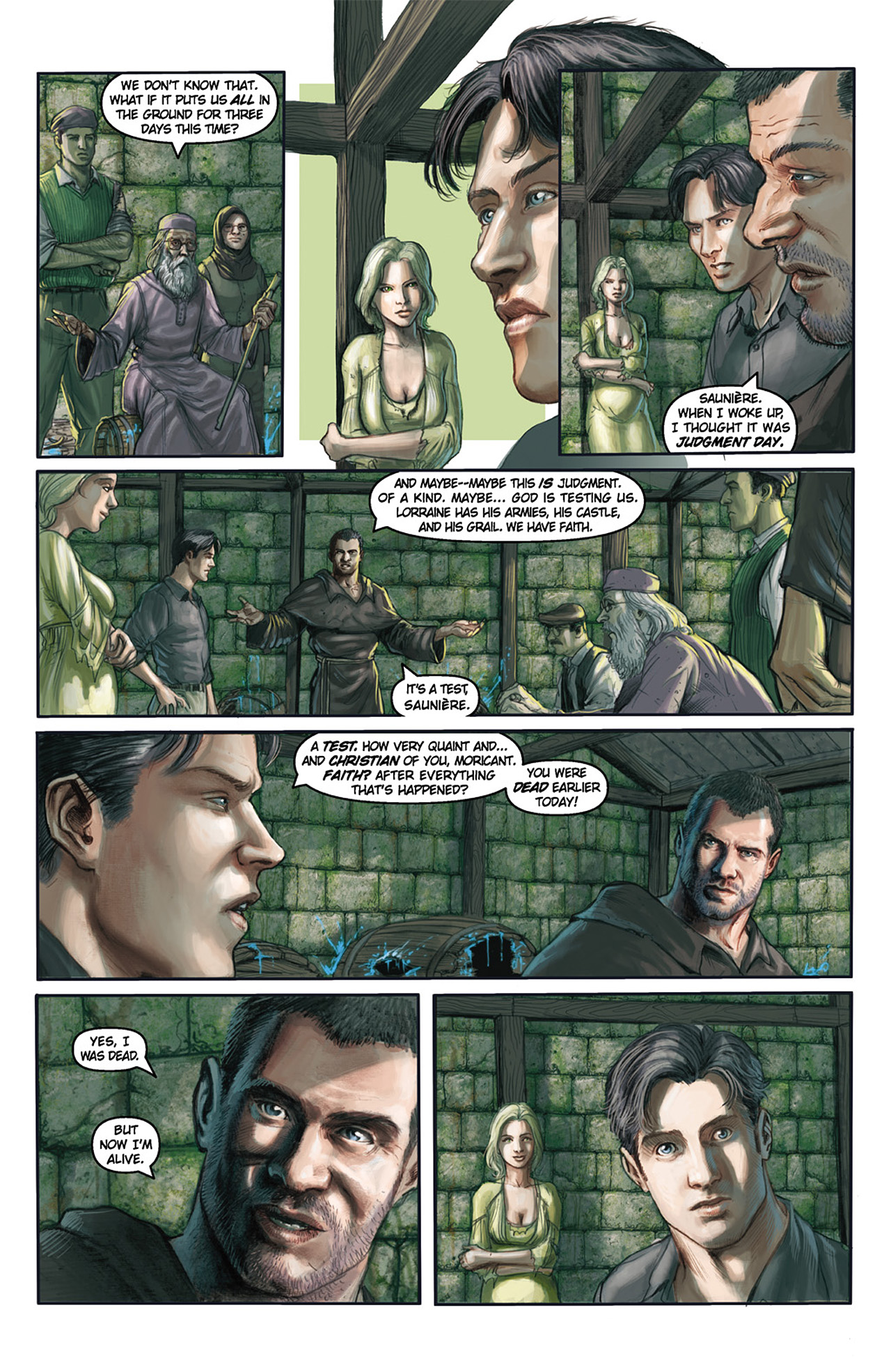 Read online Rex Mundi (2006) comic -  Issue # TPB 6 - 129