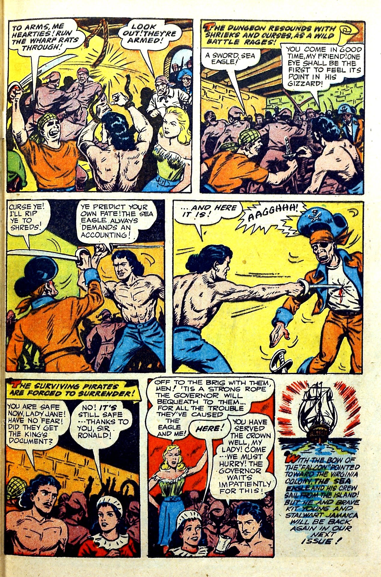 Read online Startling Comics comic -  Issue #53 - 49