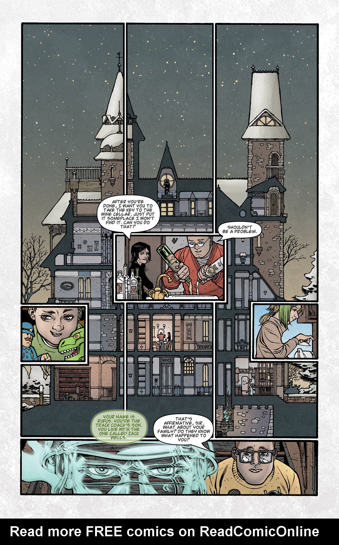 Read online Locke & Key: Keys to the Kingdom comic -  Issue #4 - 10