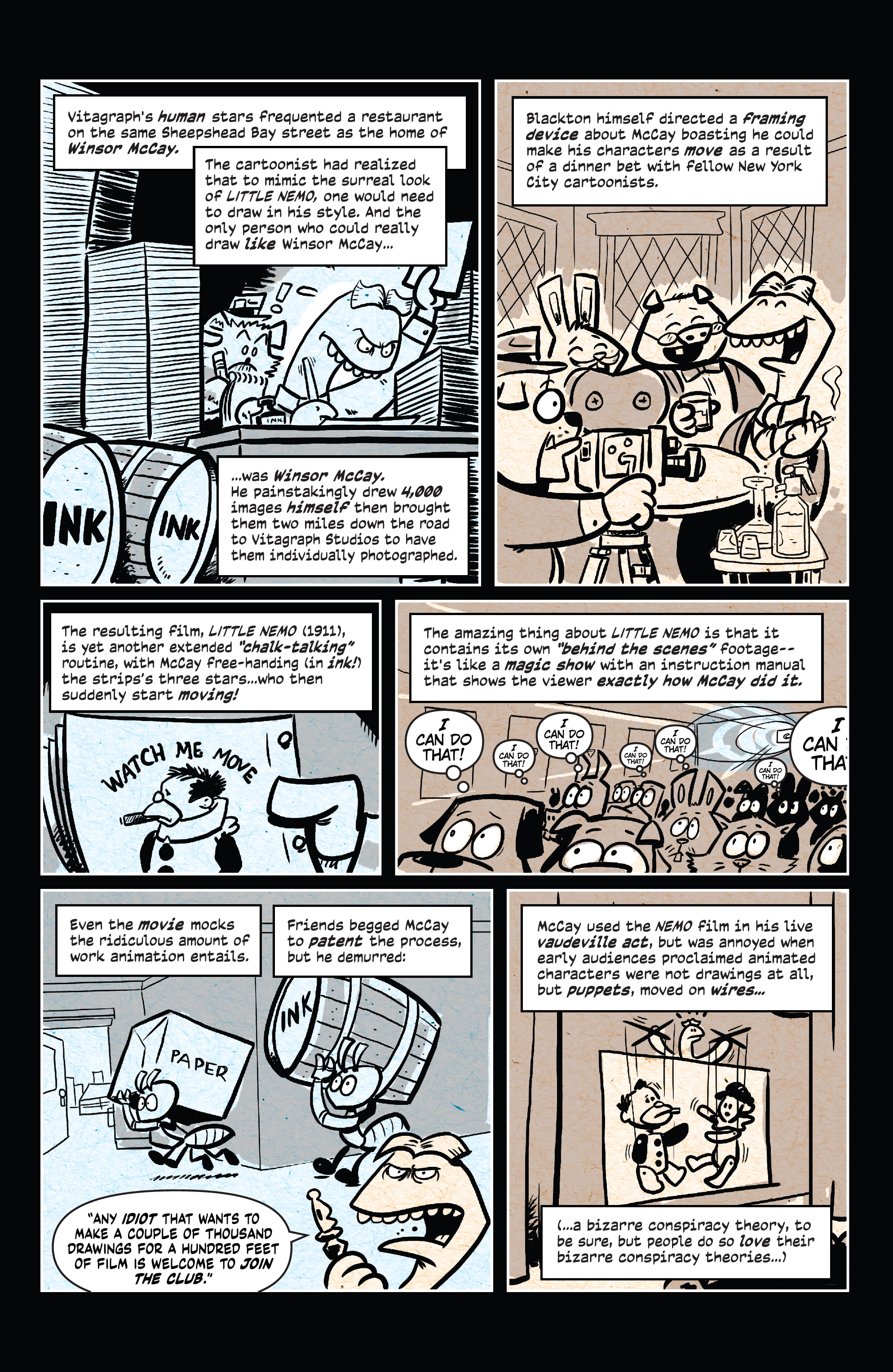 Read online Comic Book History of Animation comic -  Issue #1 - 13