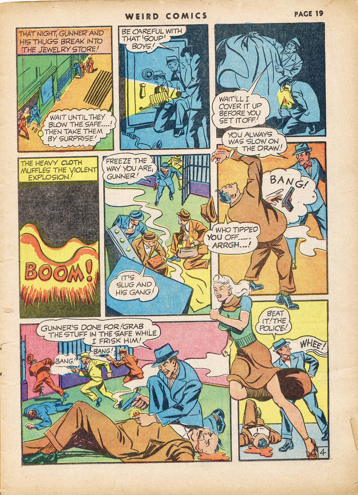 Read online Weird Comics comic -  Issue #19 - 21