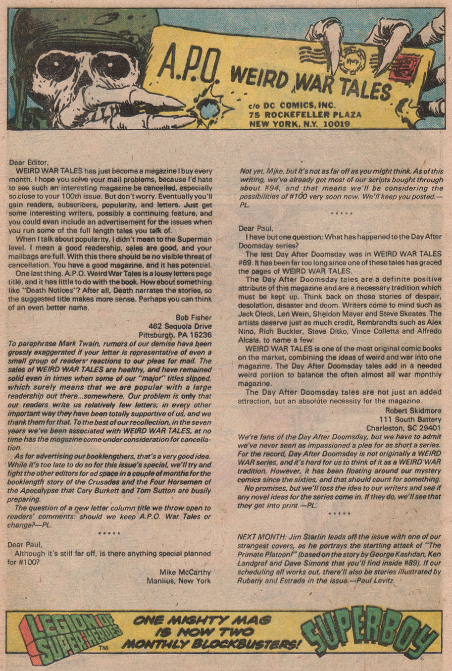 Read online Weird War Tales (1971) comic -  Issue #88 - 32
