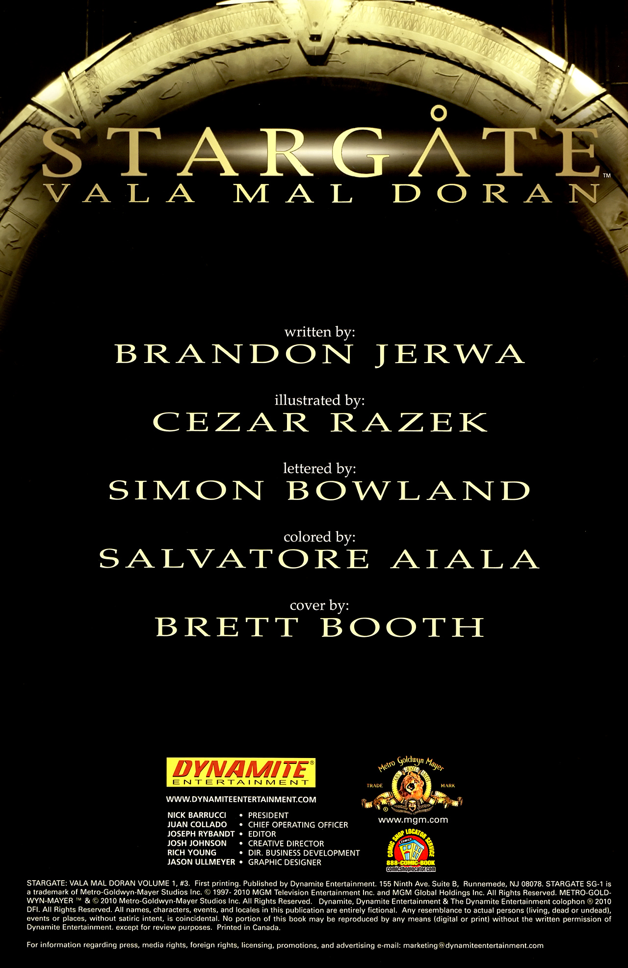 Read online Stargate Vala Mal Doran comic -  Issue #3 - 2