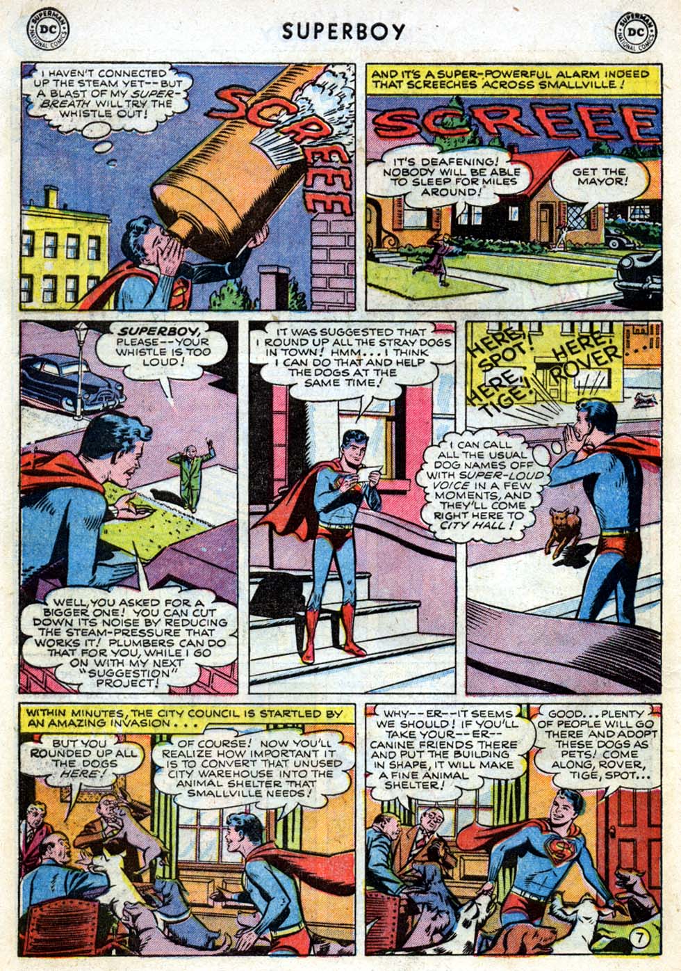 Read online Superboy (1949) comic -  Issue #24 - 31
