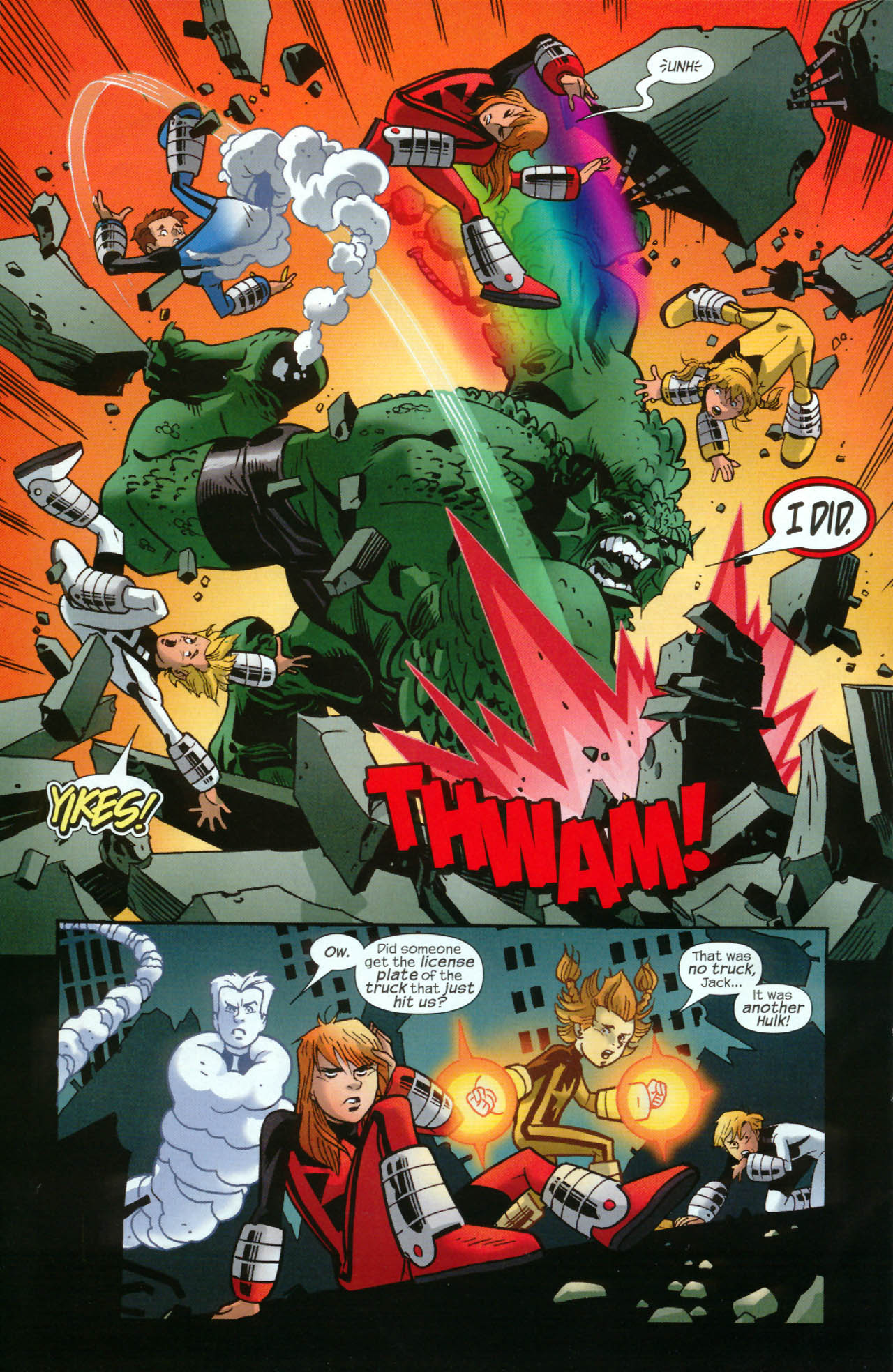 Read online Hulk and Power Pack comic -  Issue #3 - 17