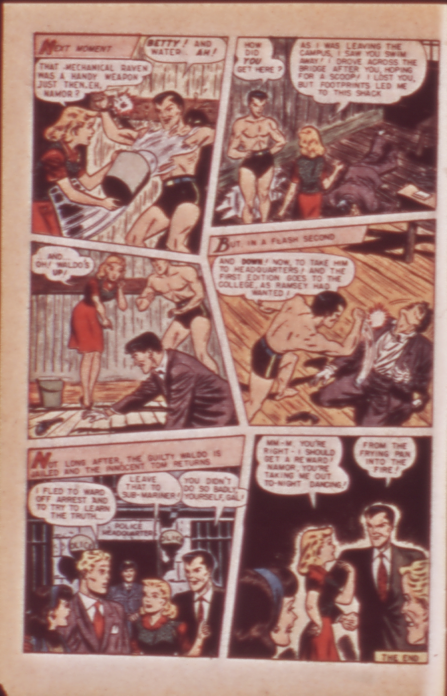 Read online Sub-Mariner Comics comic -  Issue #22 - 14