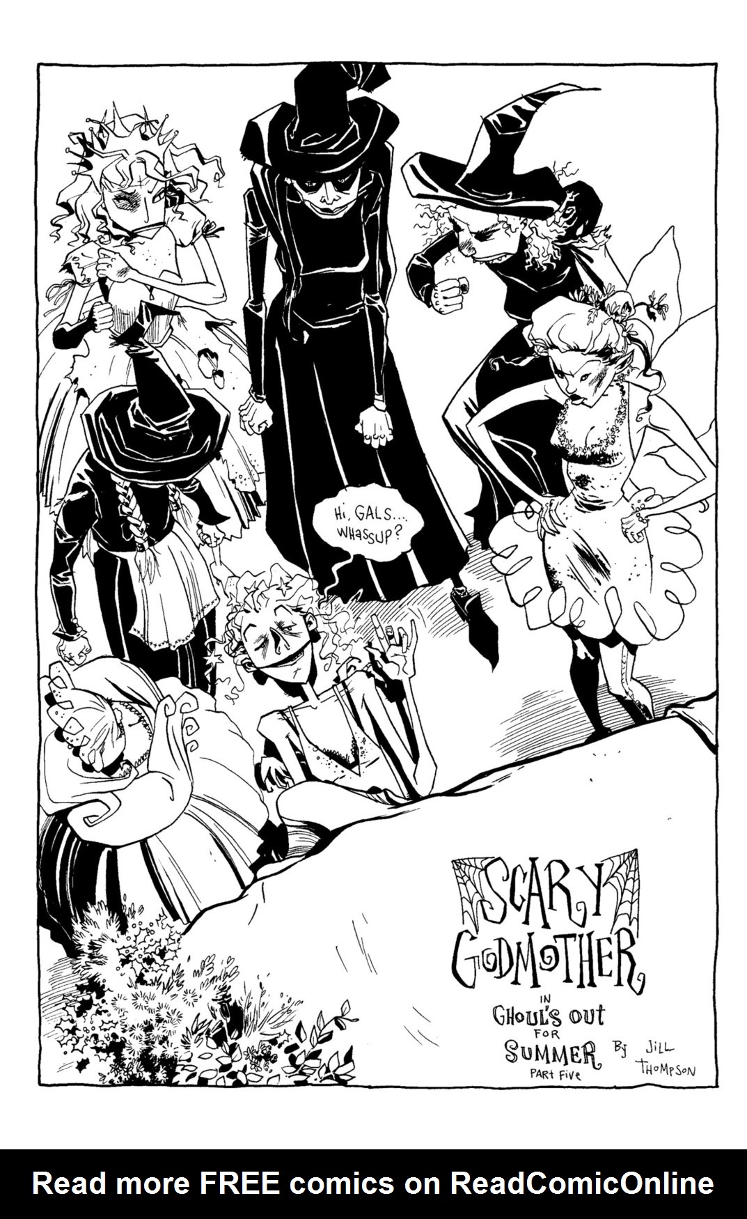 Read online Scary Godmother Comic Book Stories comic -  Issue # TPB - 224