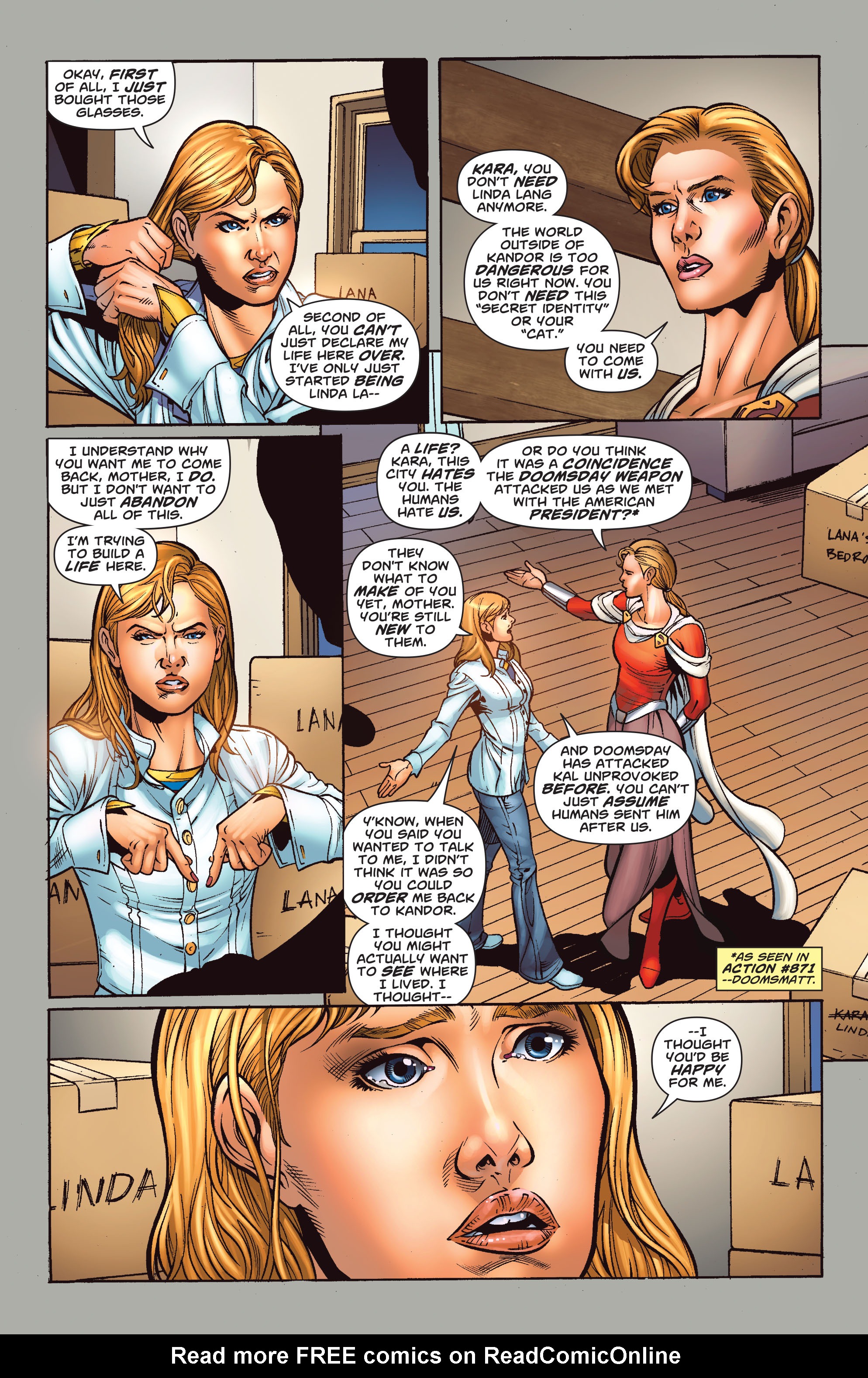 Read online Supergirl (2005) comic -  Issue #35 - 6