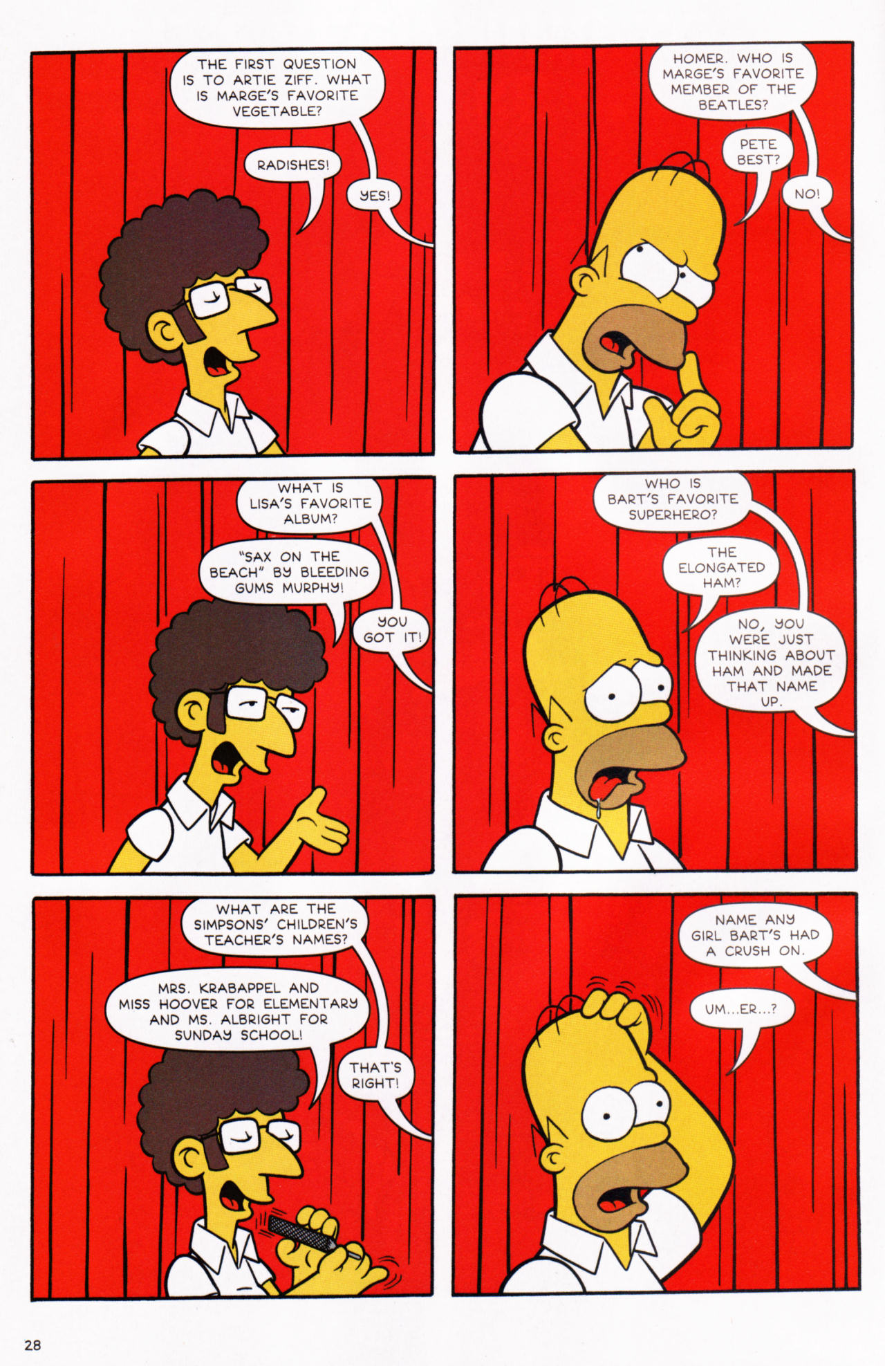 Read online Simpsons Comics comic -  Issue #130 - 23