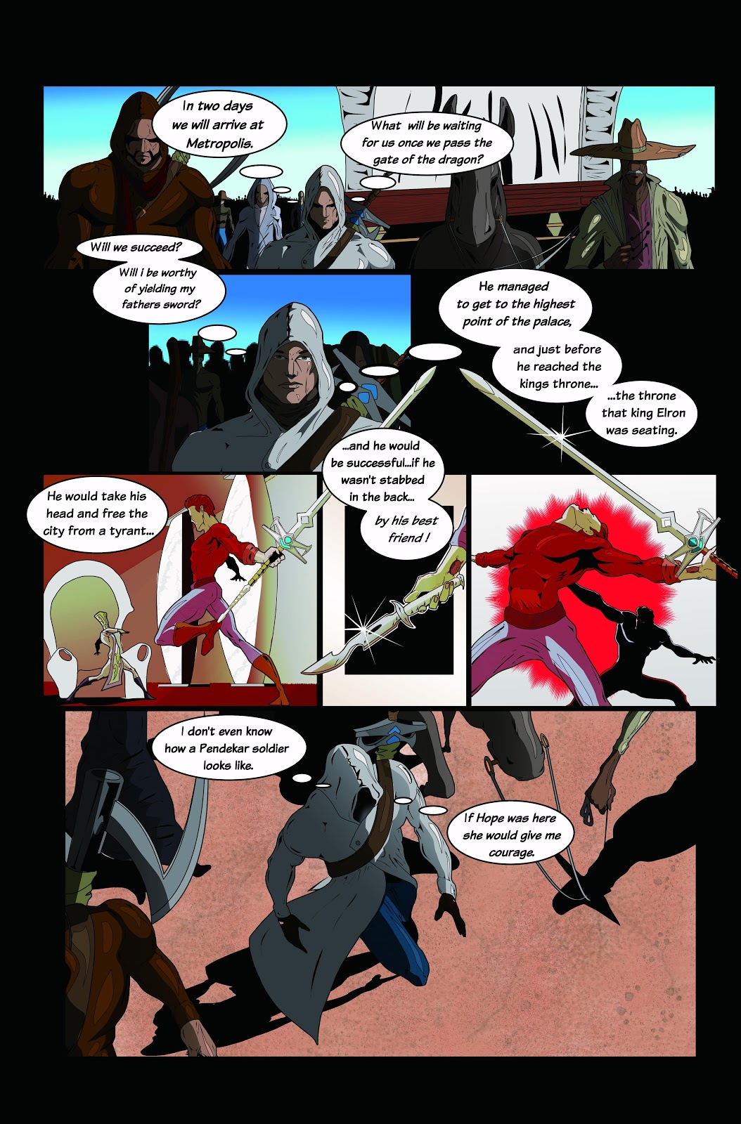 The Starfall Saga issue 1+2 - Page 36
