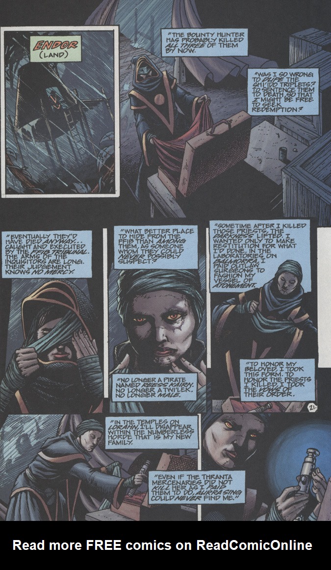 Read online Star Wars: The Bounty Hunters comic -  Issue # Issue Aurra Sing - 23