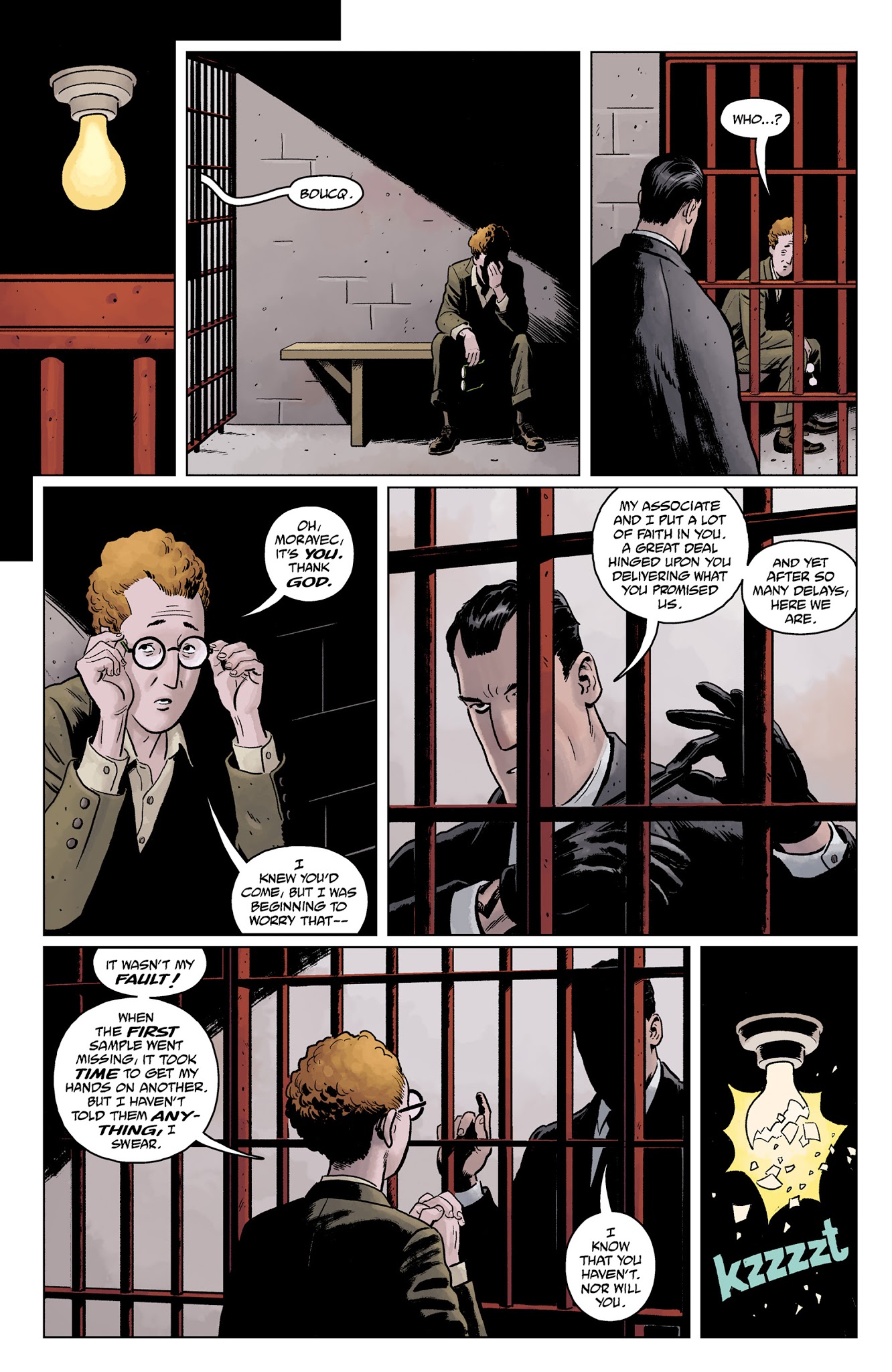 Read online Hellboy and the B.P.R.D.: 1953 - Beyond the Fences comic -  Issue #2 - 7