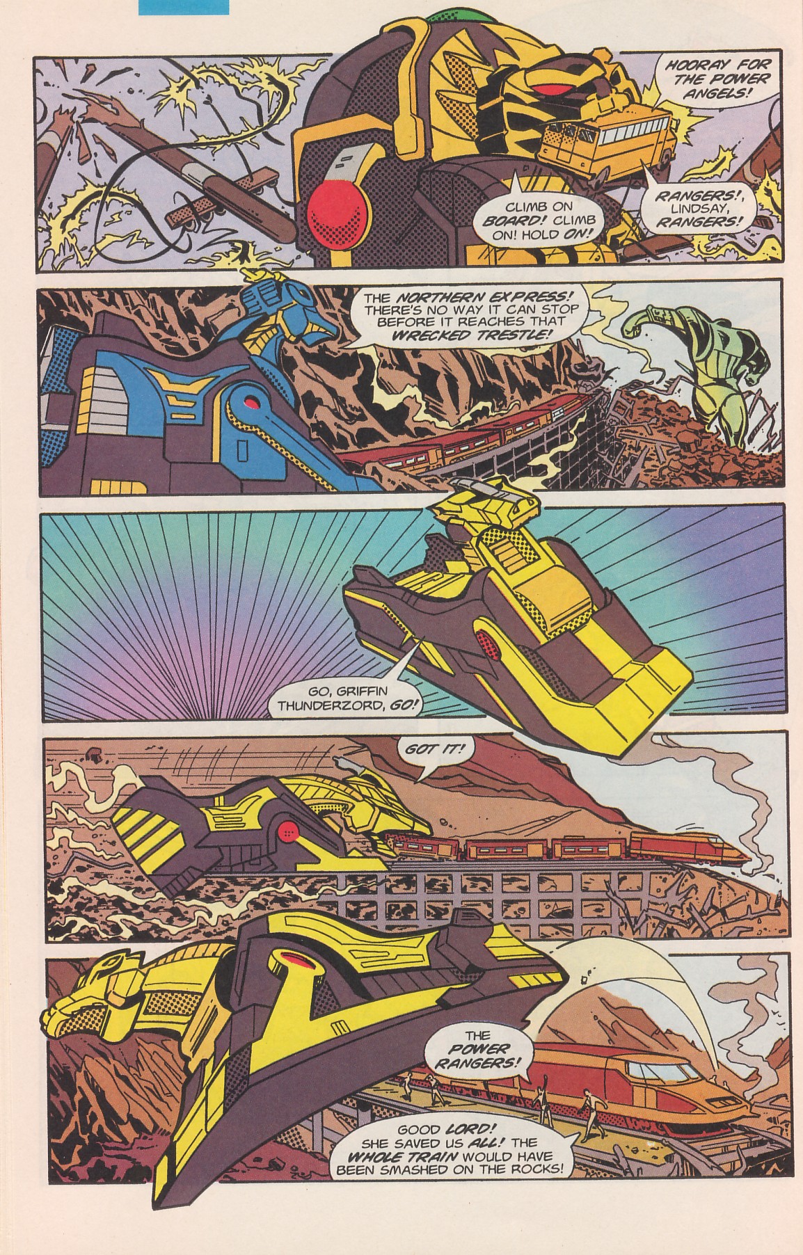 Read online Saban's Mighty Morphin Power Rangers (1994) comic -  Issue #6 - 16