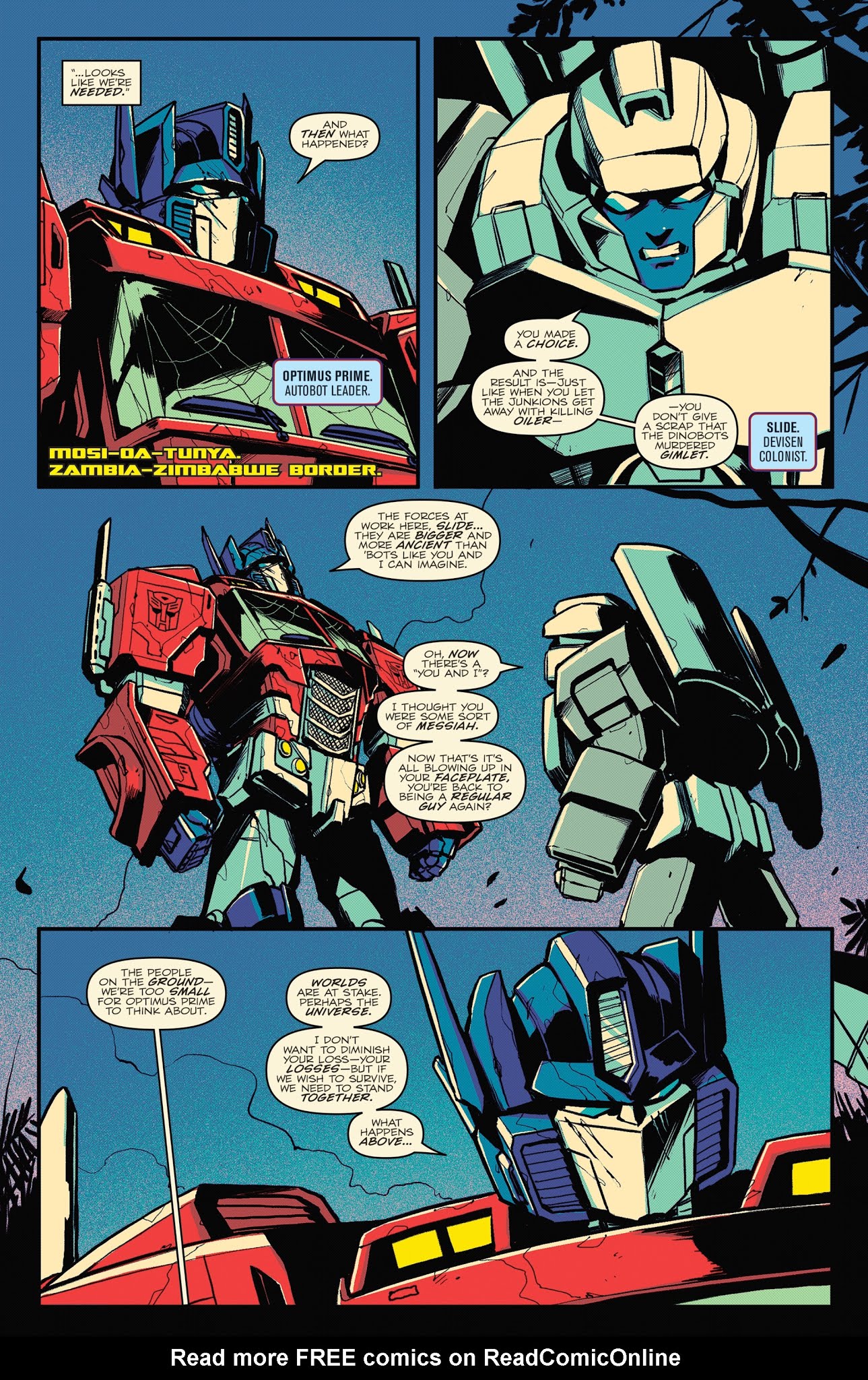 Read online Optimus Prime comic -  Issue #24 - 7