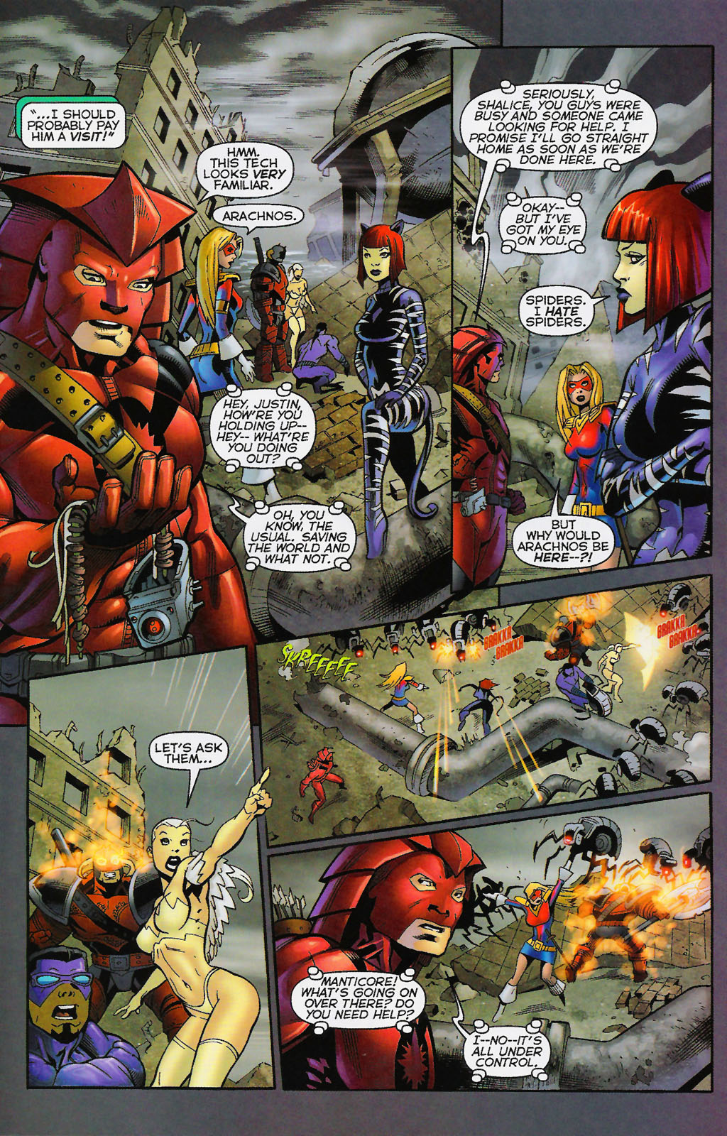 Read online City of Heroes (2005) comic -  Issue #10 - 20