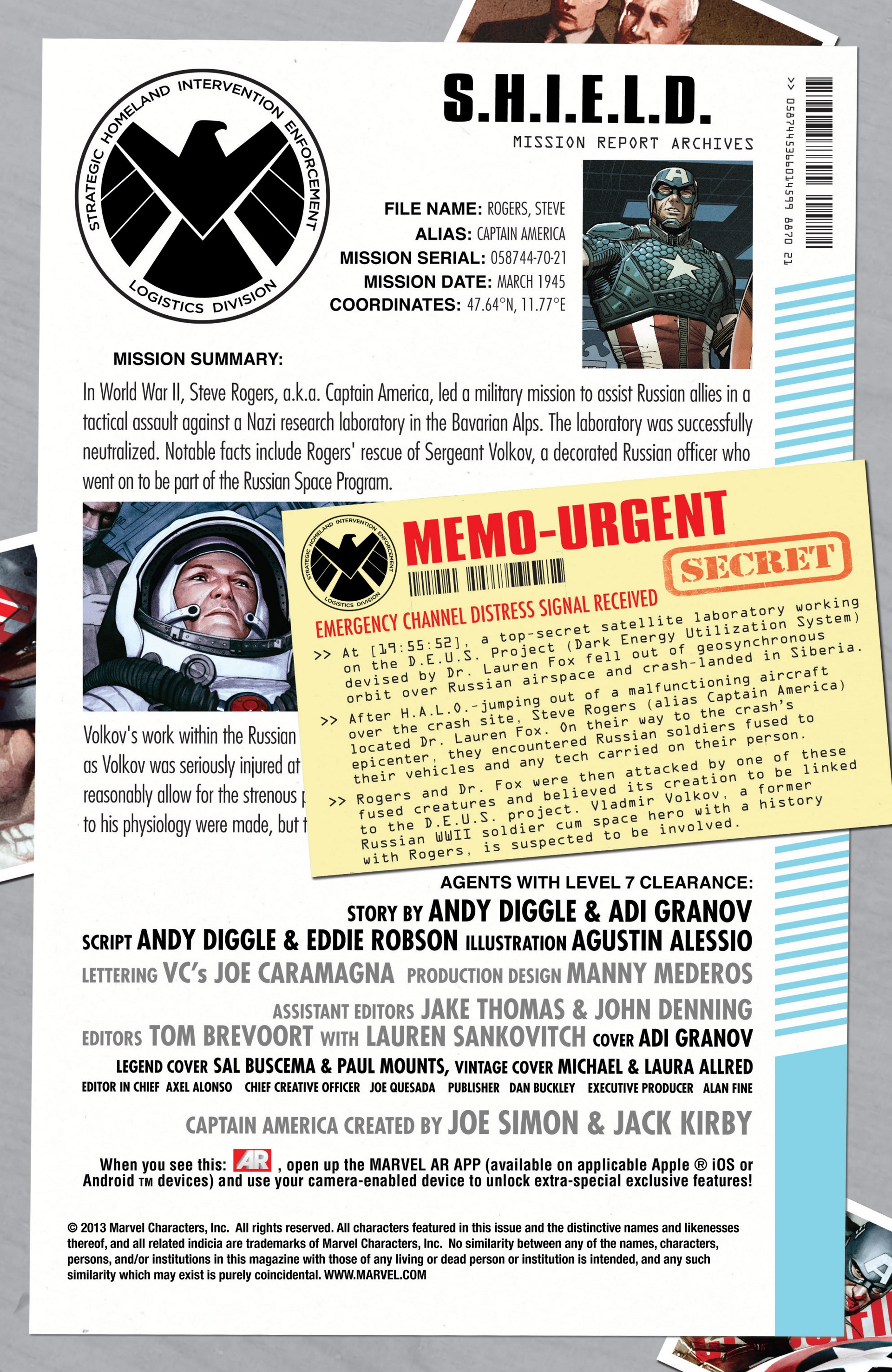 Read online Captain America: Living Legend comic -  Issue #3 - 2