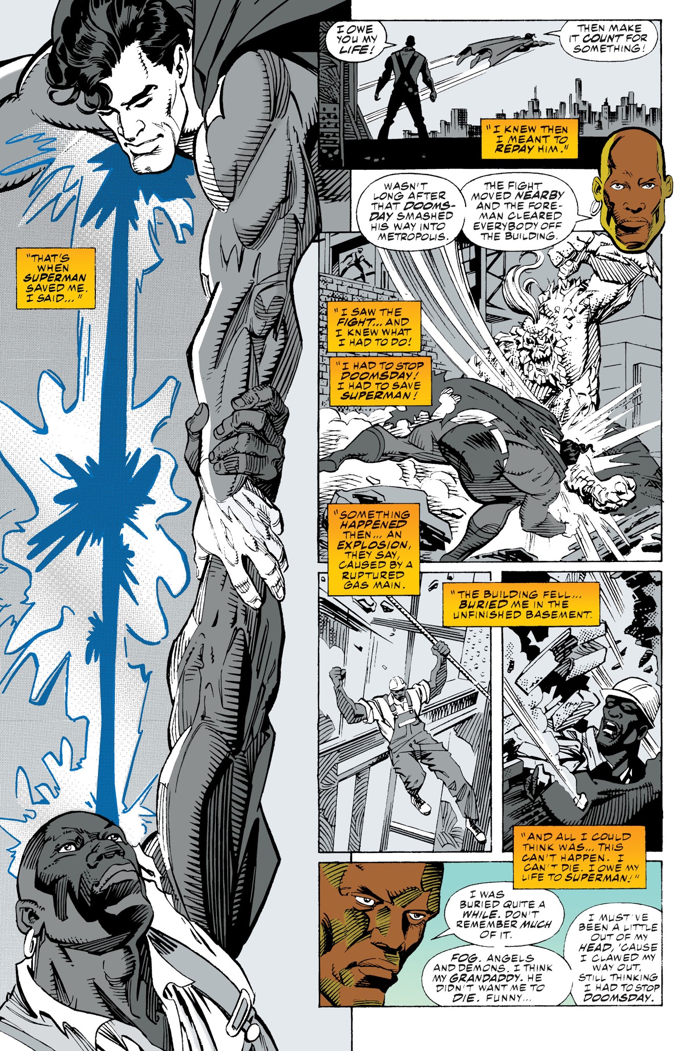 Read online Superman: Reign of the Supermen comic -  Issue # TPB - 52