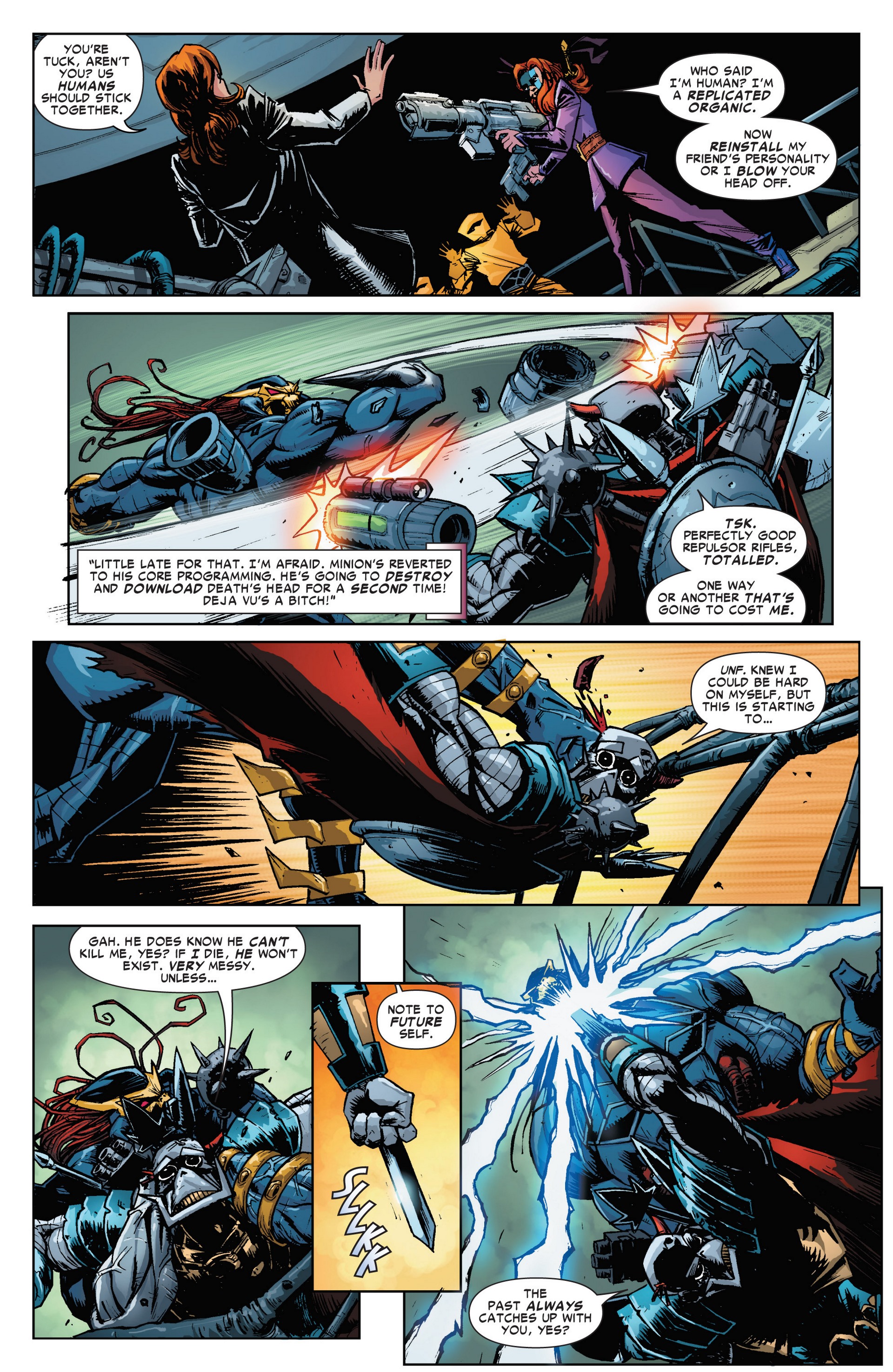 Read online Revolutionary War: Death's Head II comic -  Issue # Full - 13