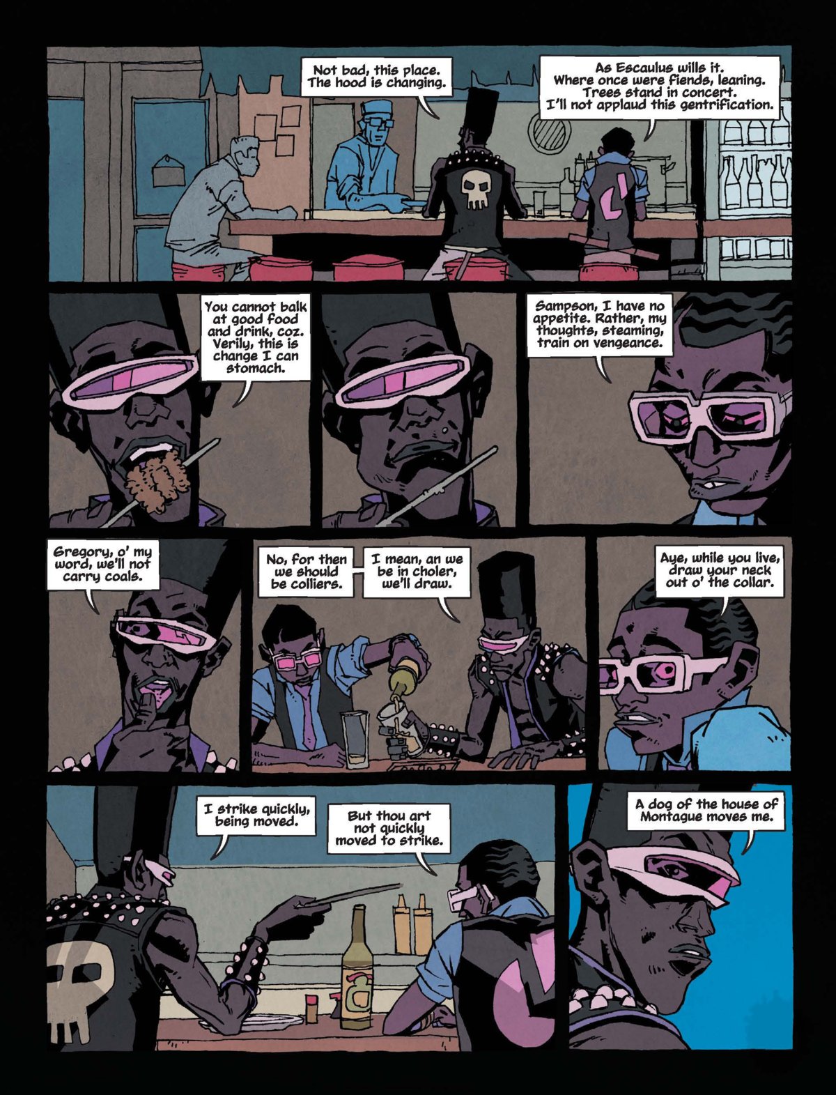 Read online Prince of Cats comic -  Issue # TPB - 96