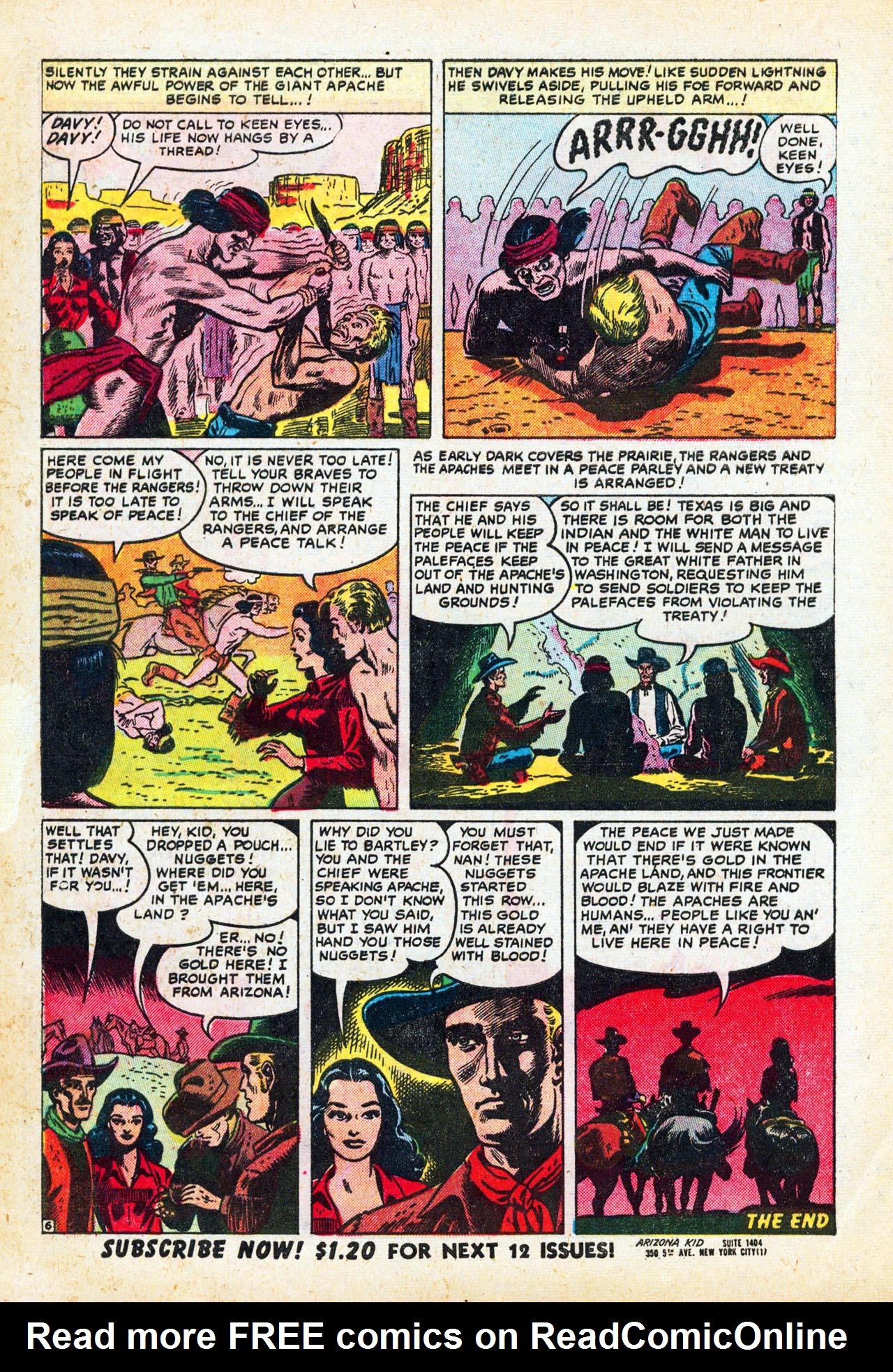 Read online Arizona Kid comic -  Issue #4 - 8