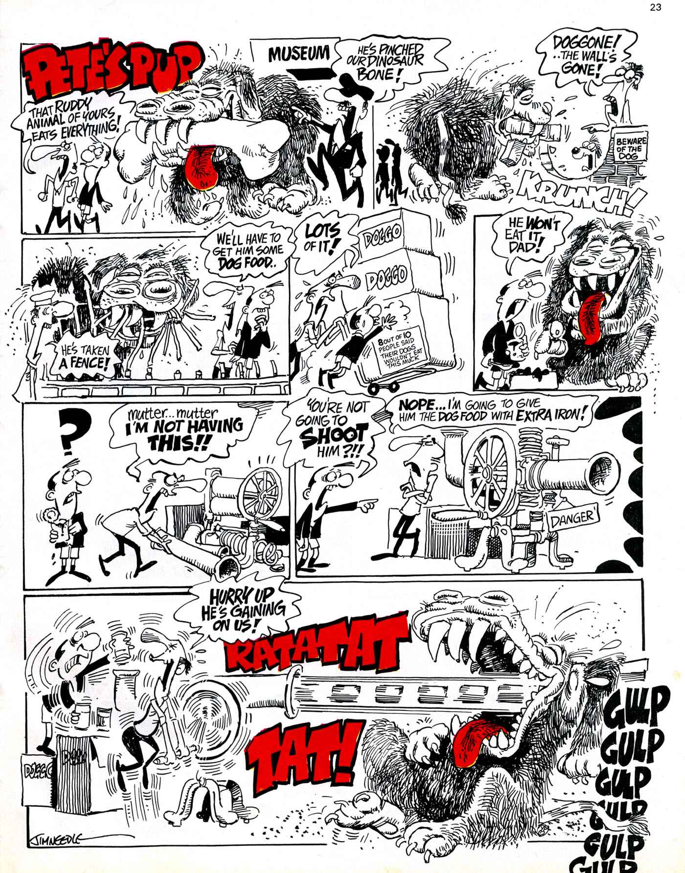 Read online Oink! comic -  Issue #6 - 22