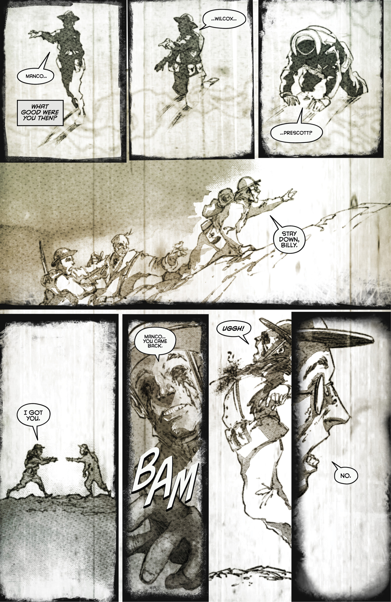 Read online Broken Gargoyles comic -  Issue #3 - 23