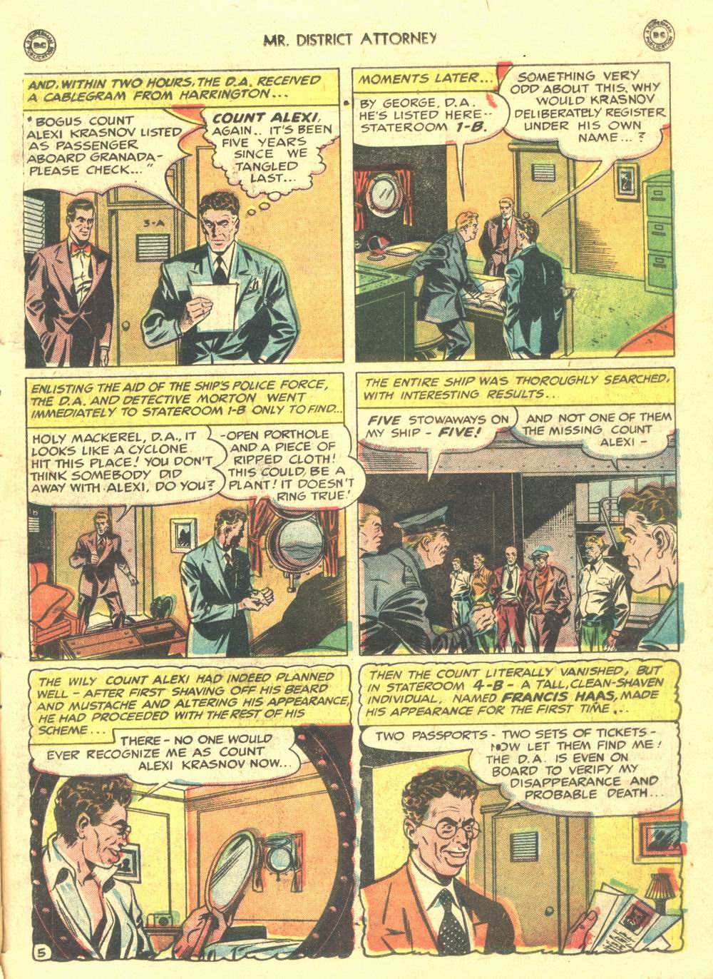 Read online Mr. District Attorney comic -  Issue #10 - 7