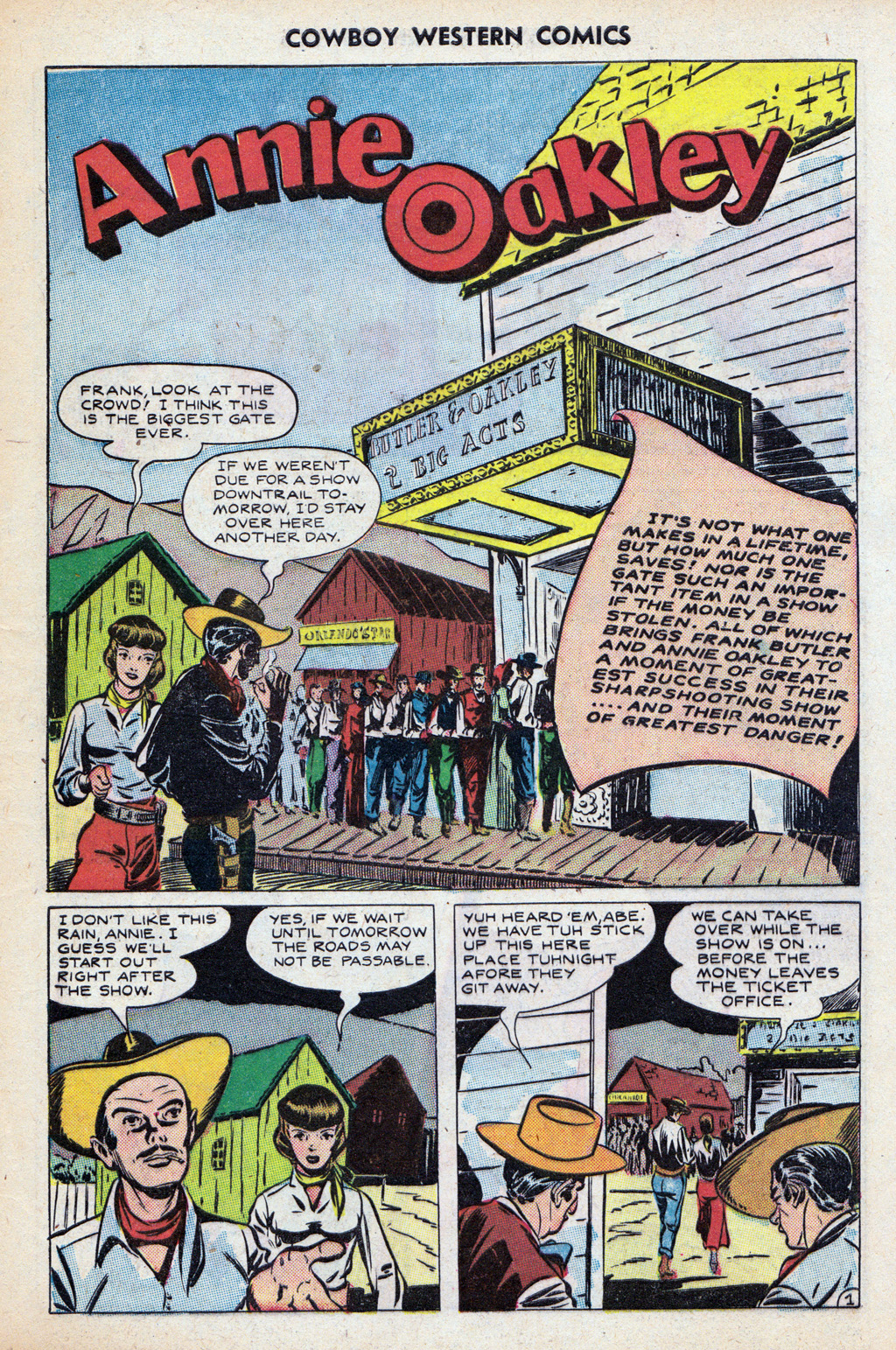 Read online Cowboy Western Comics (1948) comic -  Issue #24 - 9