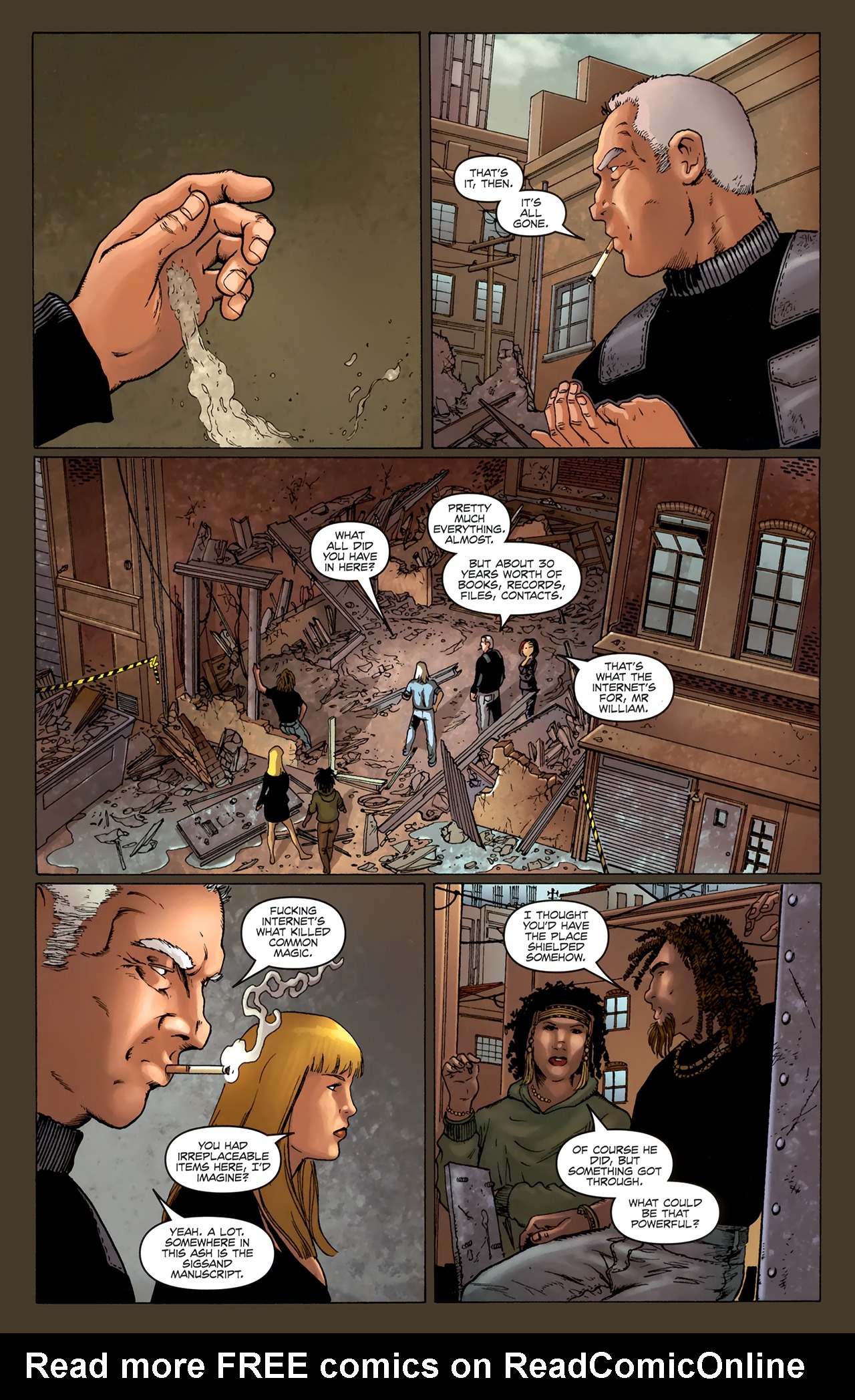 Read online Gravel comic -  Issue #20 - 4