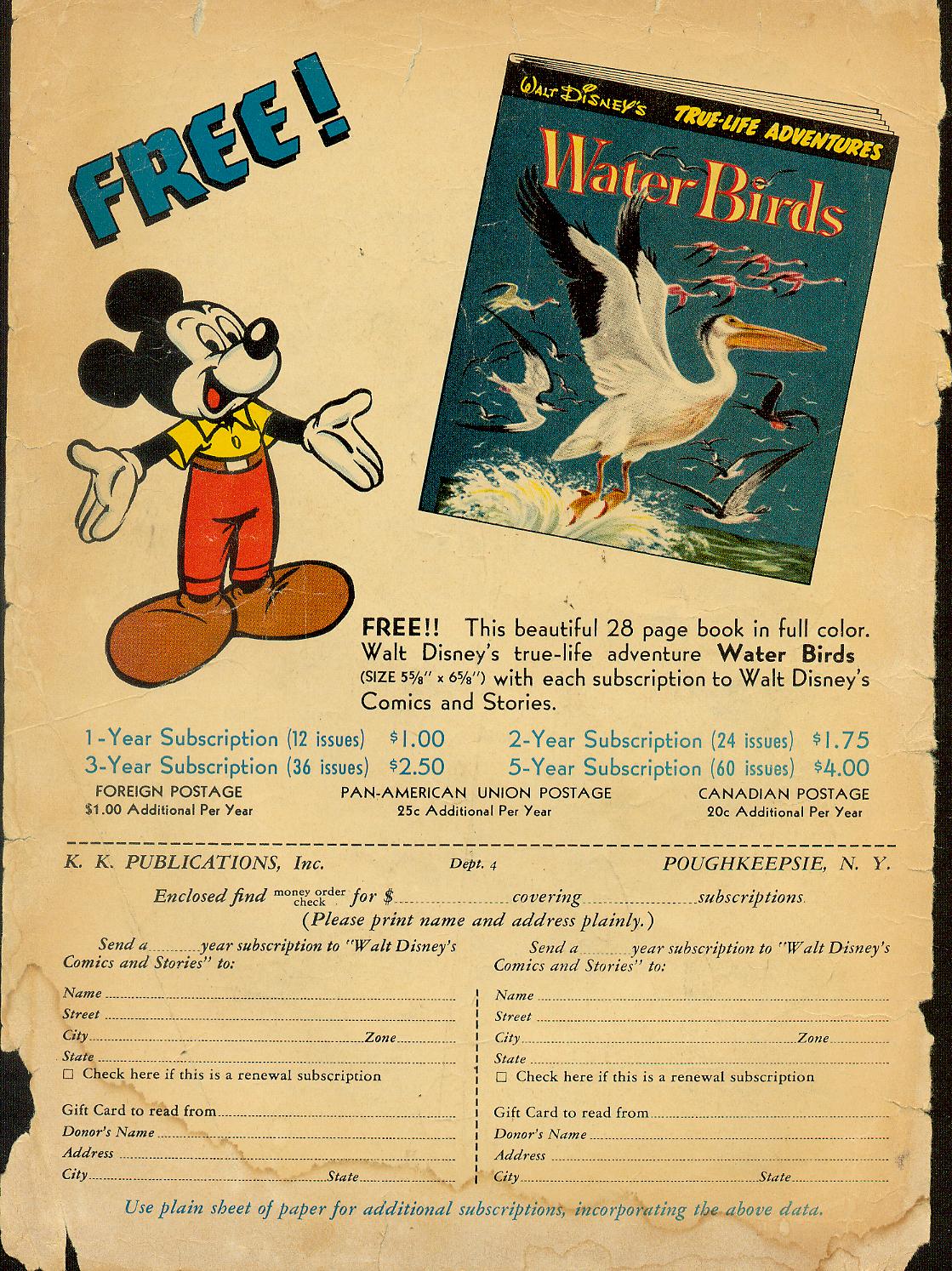 Read online Walt Disney's Comics and Stories comic -  Issue #211 - 2