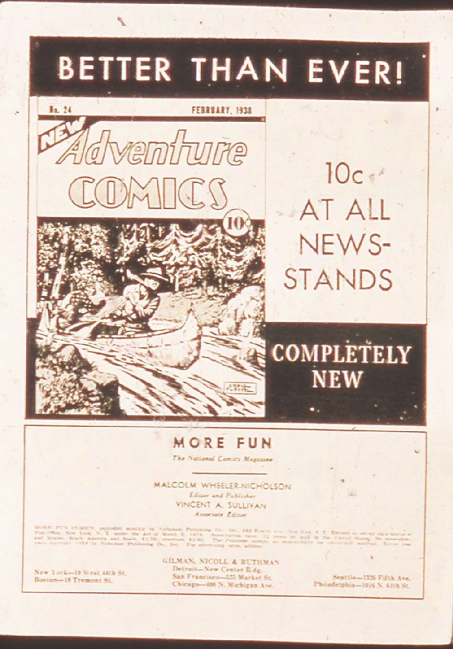 Read online More Fun Comics comic -  Issue #29 - 2