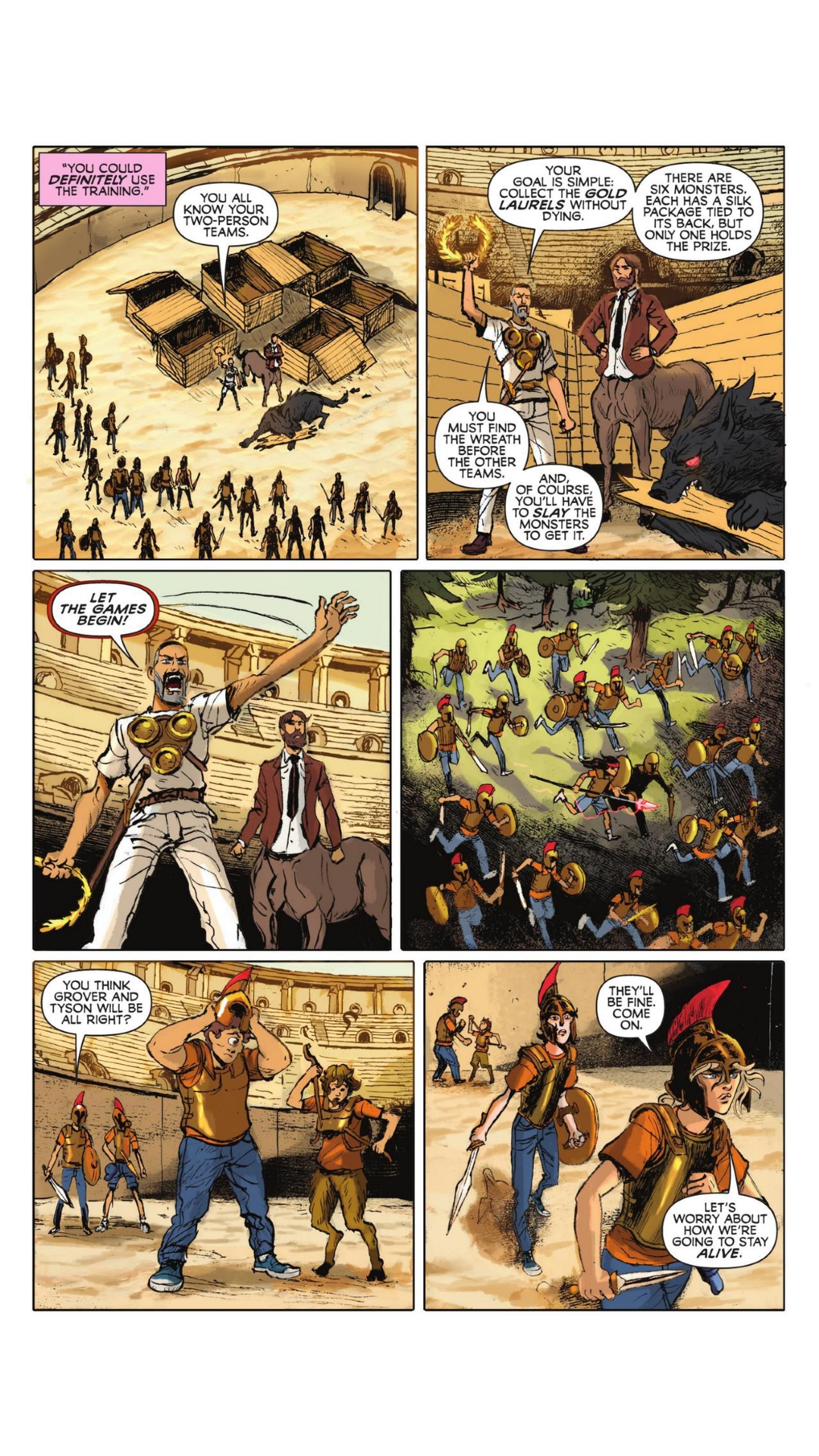 Read online Percy Jackson and the Olympians comic -  Issue # TPB 4 - 19