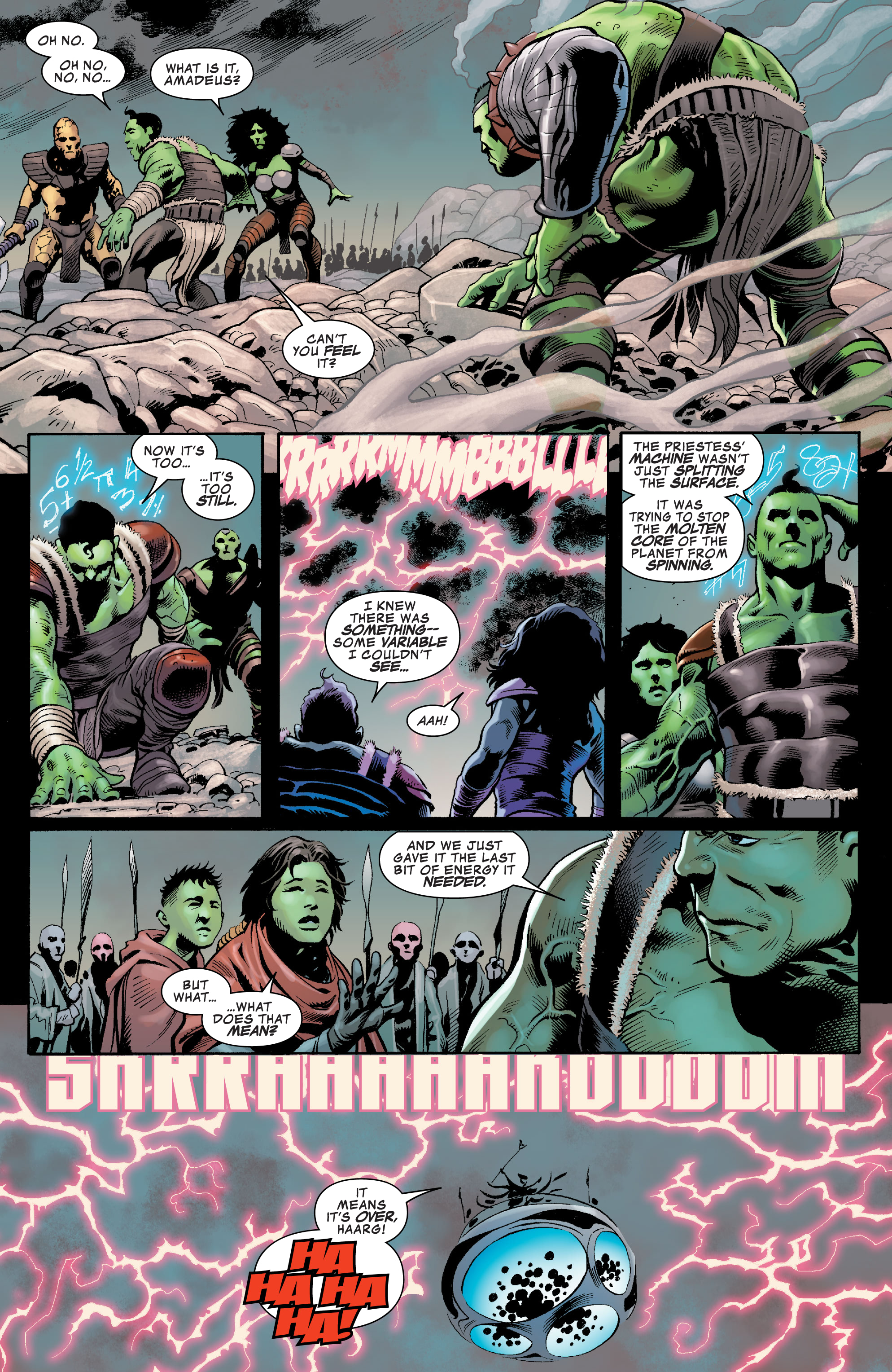 Read online Planet Hulk Worldbreaker comic -  Issue #5 - 12