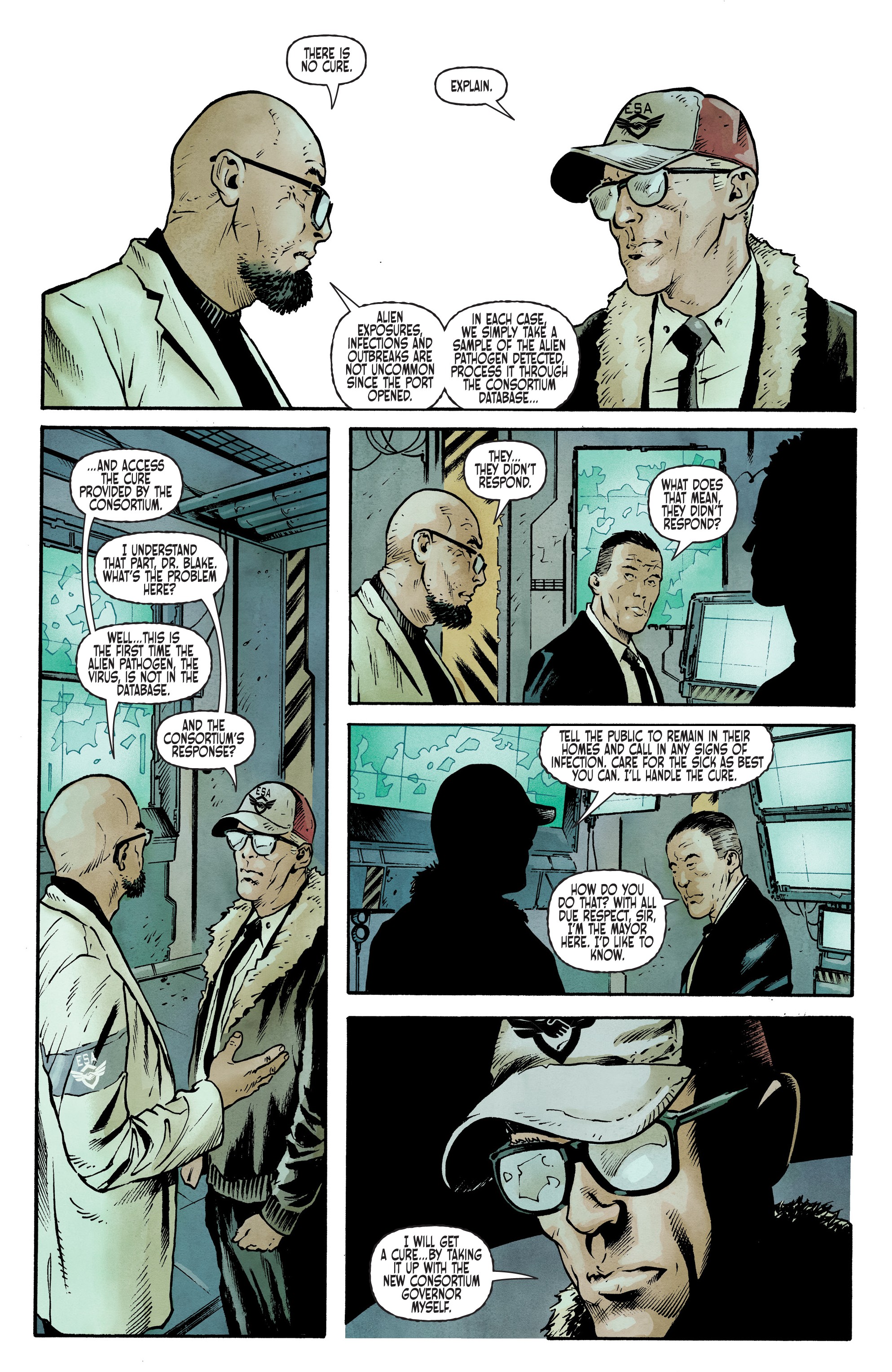 Read online Port of Earth comic -  Issue #9 - 11