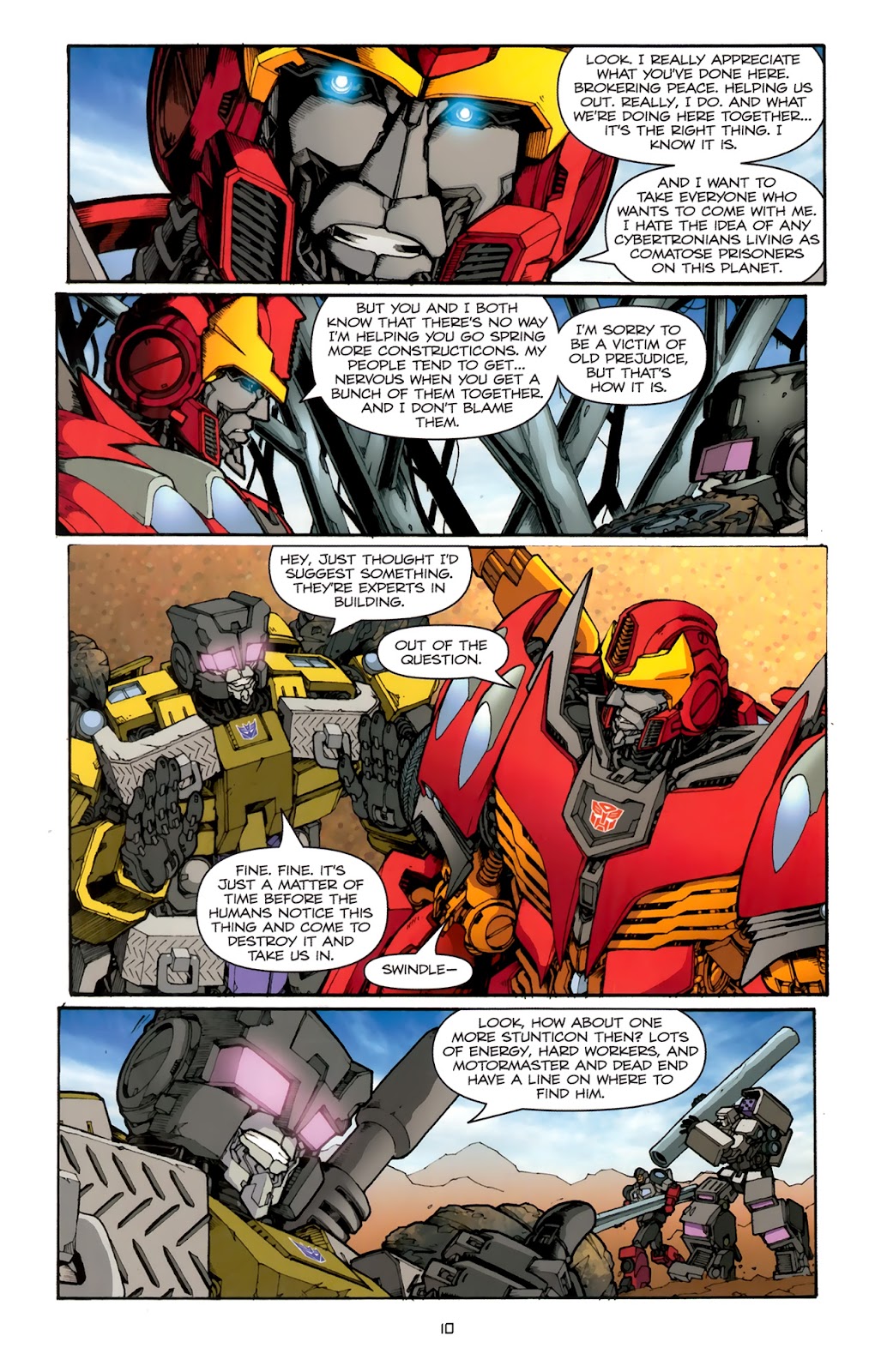 The Transformers (2009) issue 4 - Page 13
