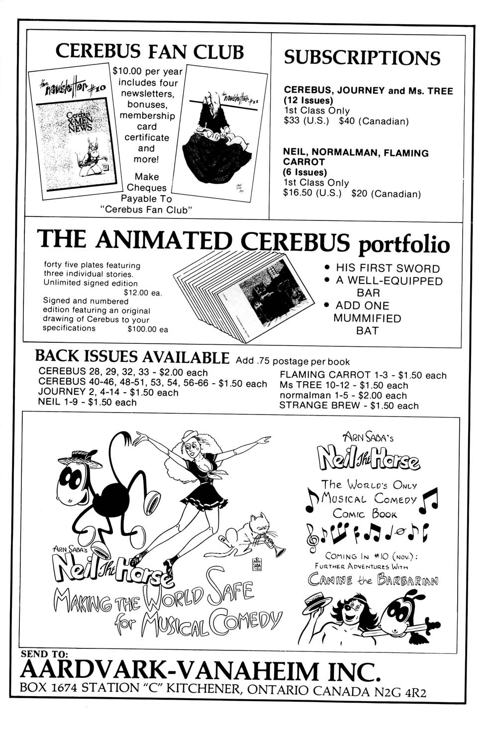 Read online Cerebus comic -  Issue #70 - 33