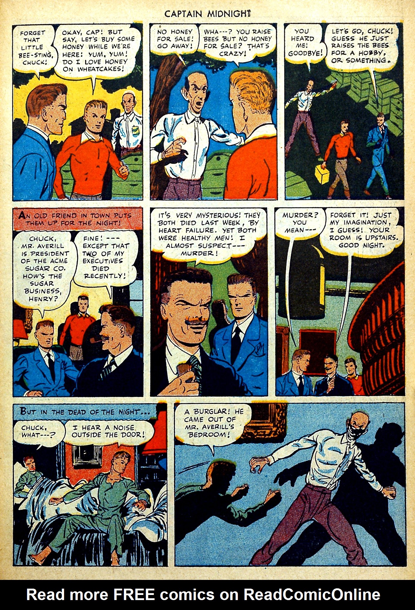 Read online Captain Midnight (1942) comic -  Issue #35 - 28