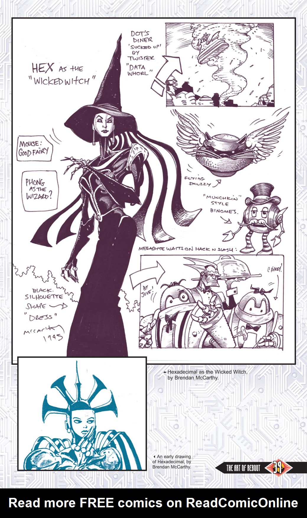 Read online The Art of Reboot comic -  Issue # TPB - 38