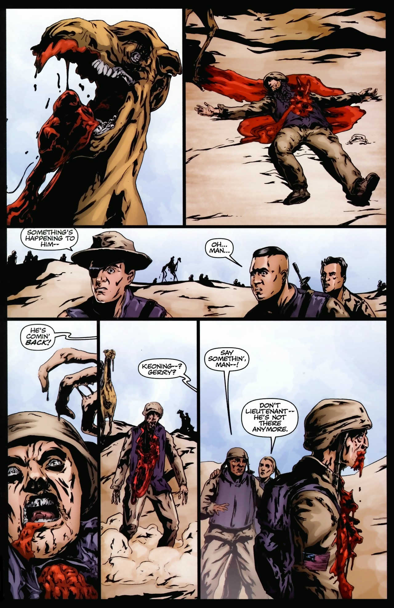 Read online ZMD: Zombies of Mass Destruction comic -  Issue #4 - 21