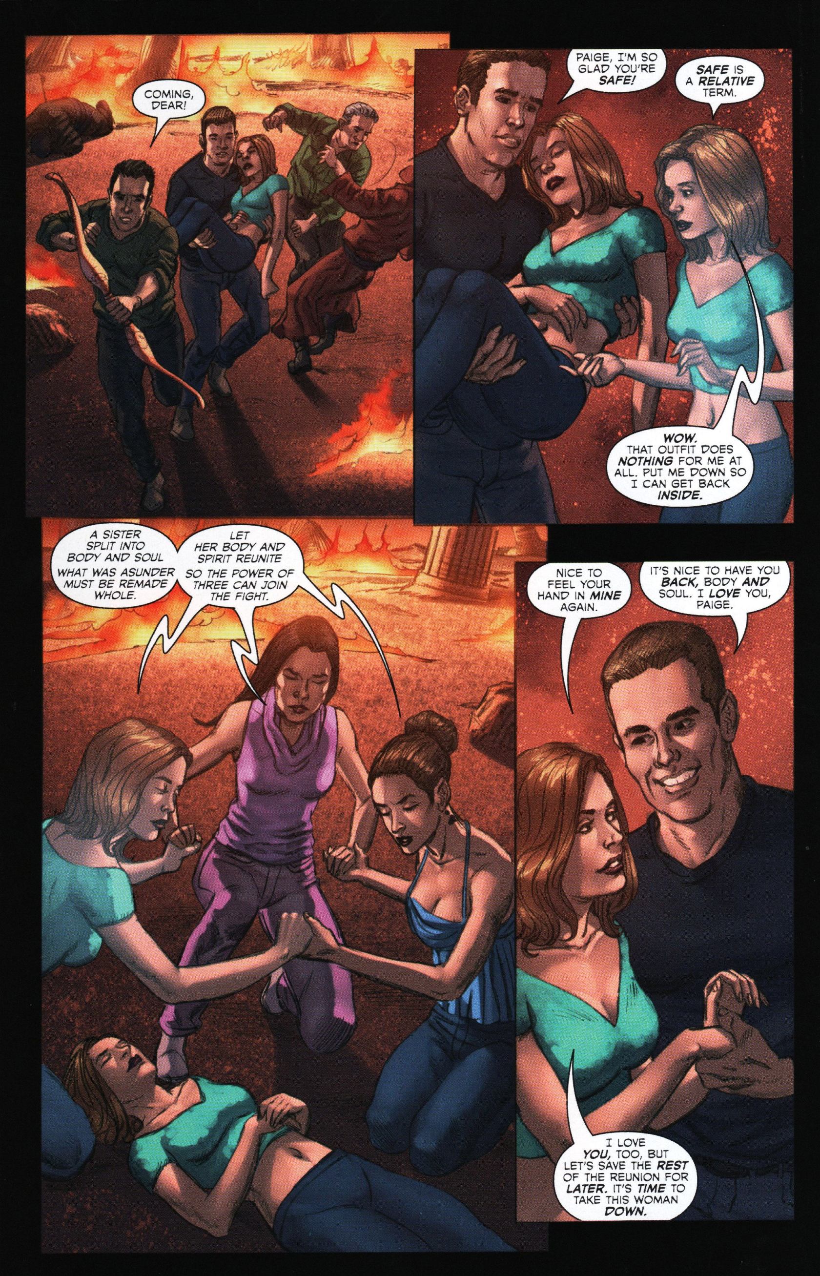 Read online Charmed comic -  Issue #12 - 13